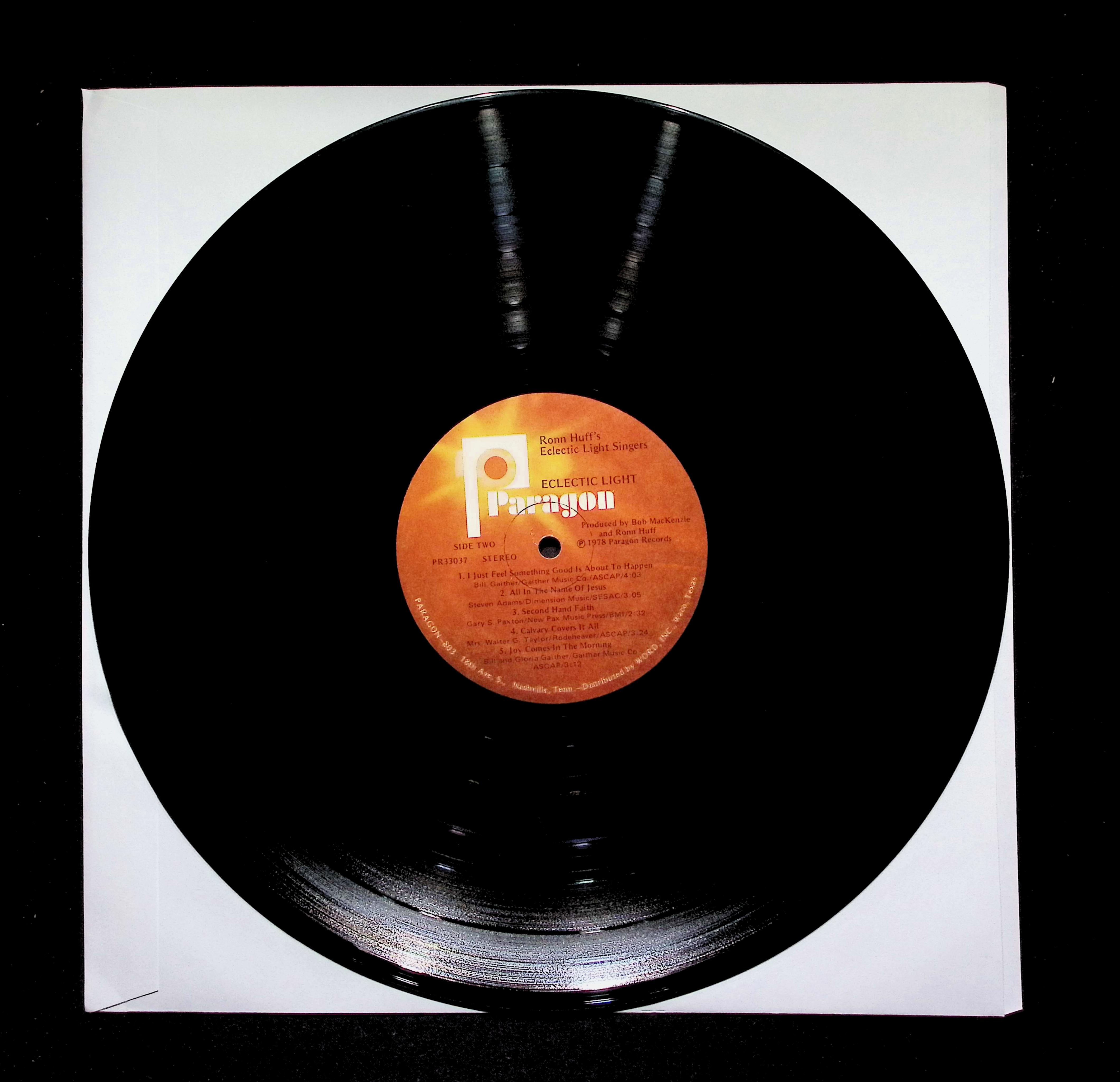 Ronn Huff's Eclectic Light Singers - Eclectic Light (1978) PR33037 LP — image 4