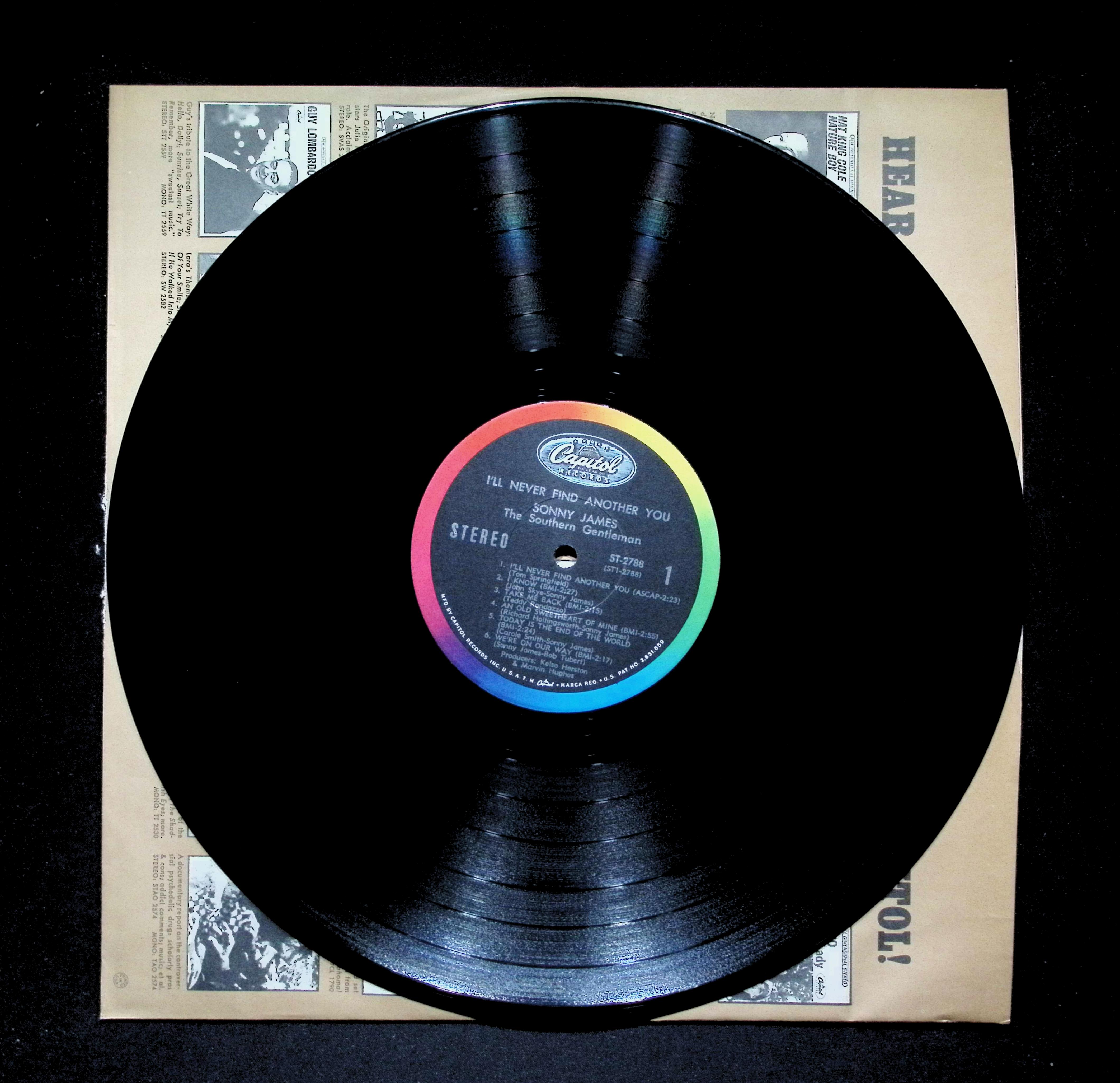 Tex Ritter - Just Beyond The Moon (1967) ST 2786 Vinyl LP — image 5