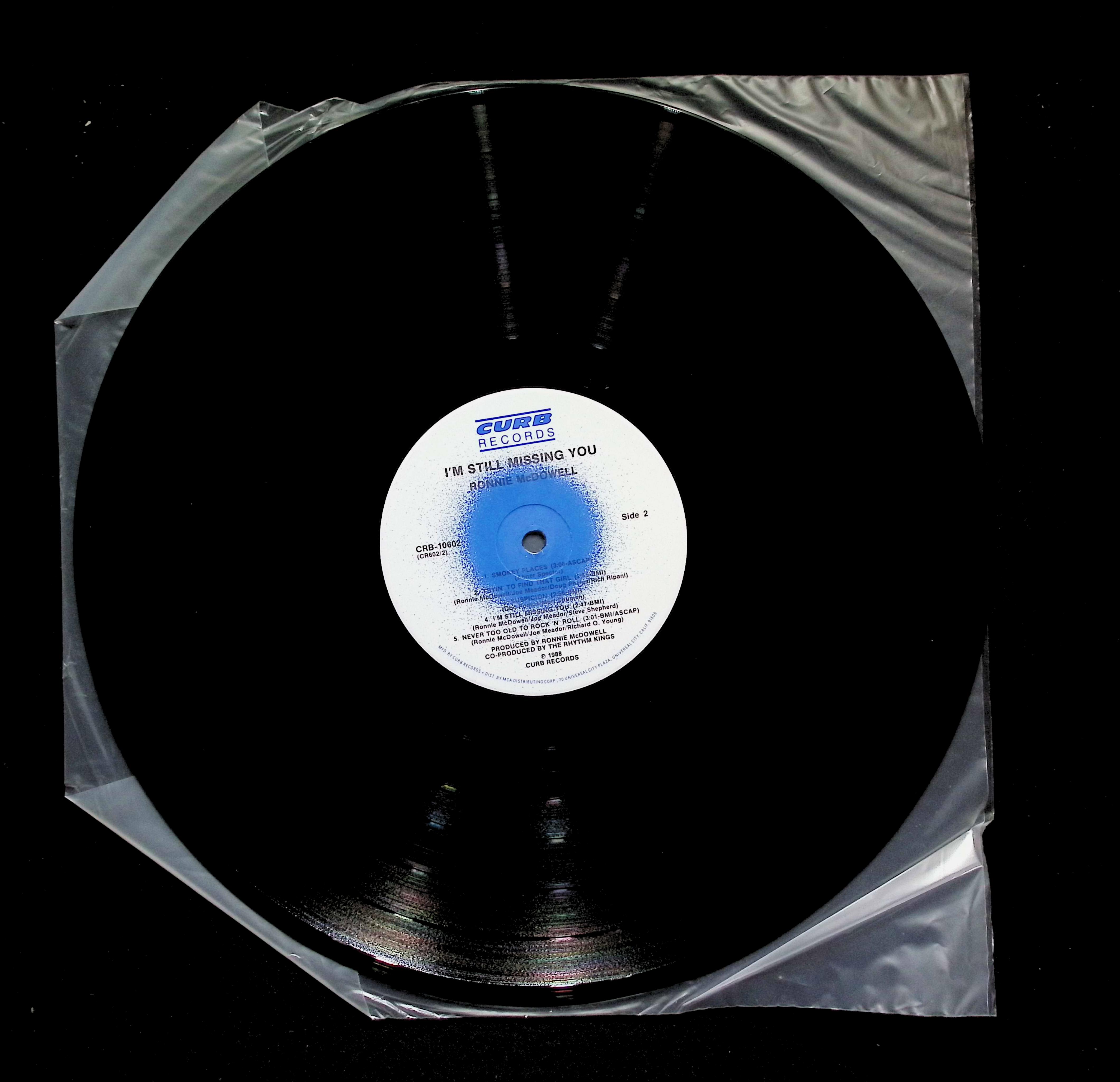 Ronnie McDowell I'm Still Missing You 1988 Vinyl LP CRB-10605 Country — image 4