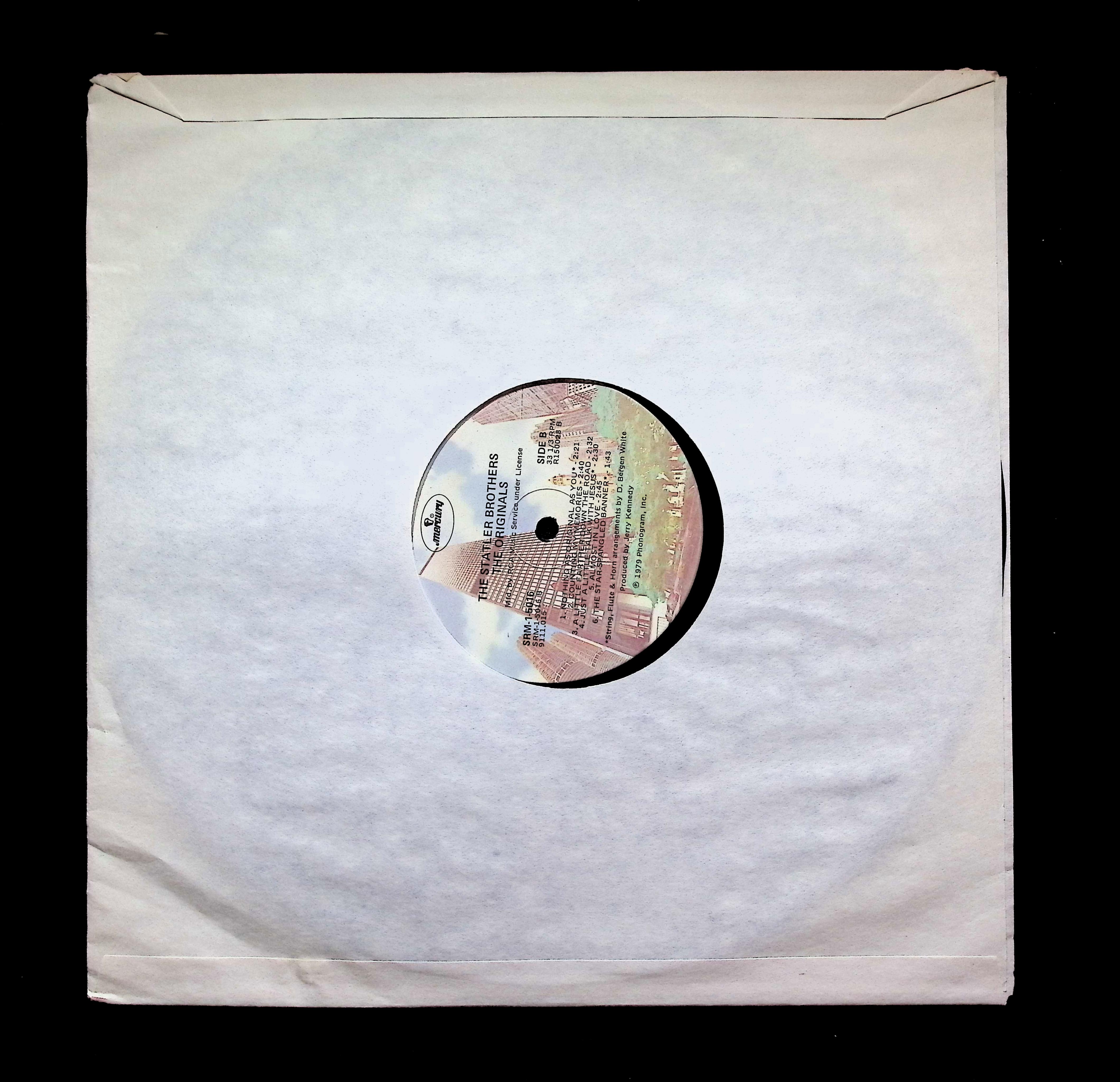 The Statler Brothers The Originals 1979 Vinyl LP SRM-1-5016 Country — image 3