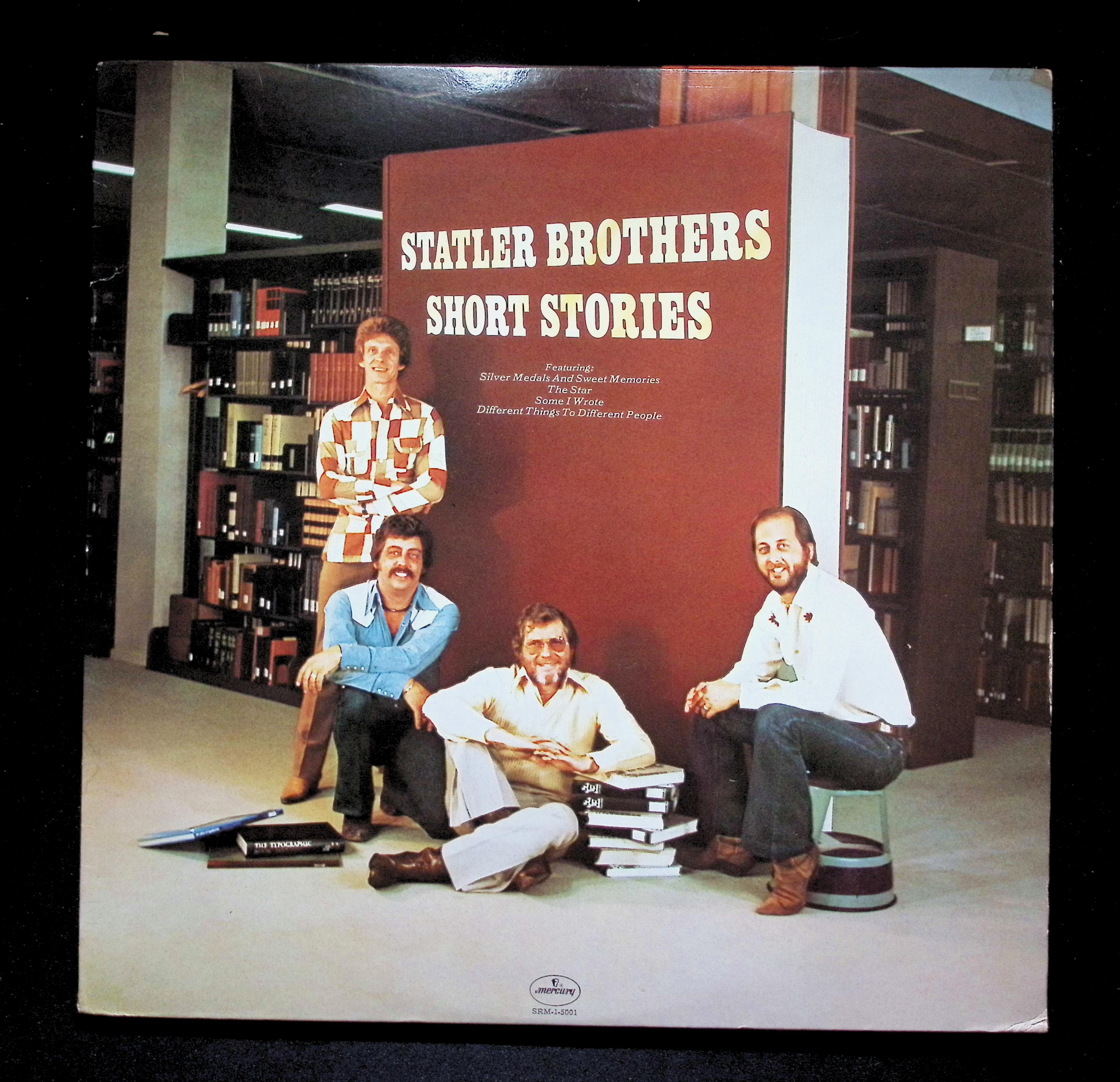 The Statler Brothers-Short Stories (1977) SRM-1-5001 Vinyl LP
