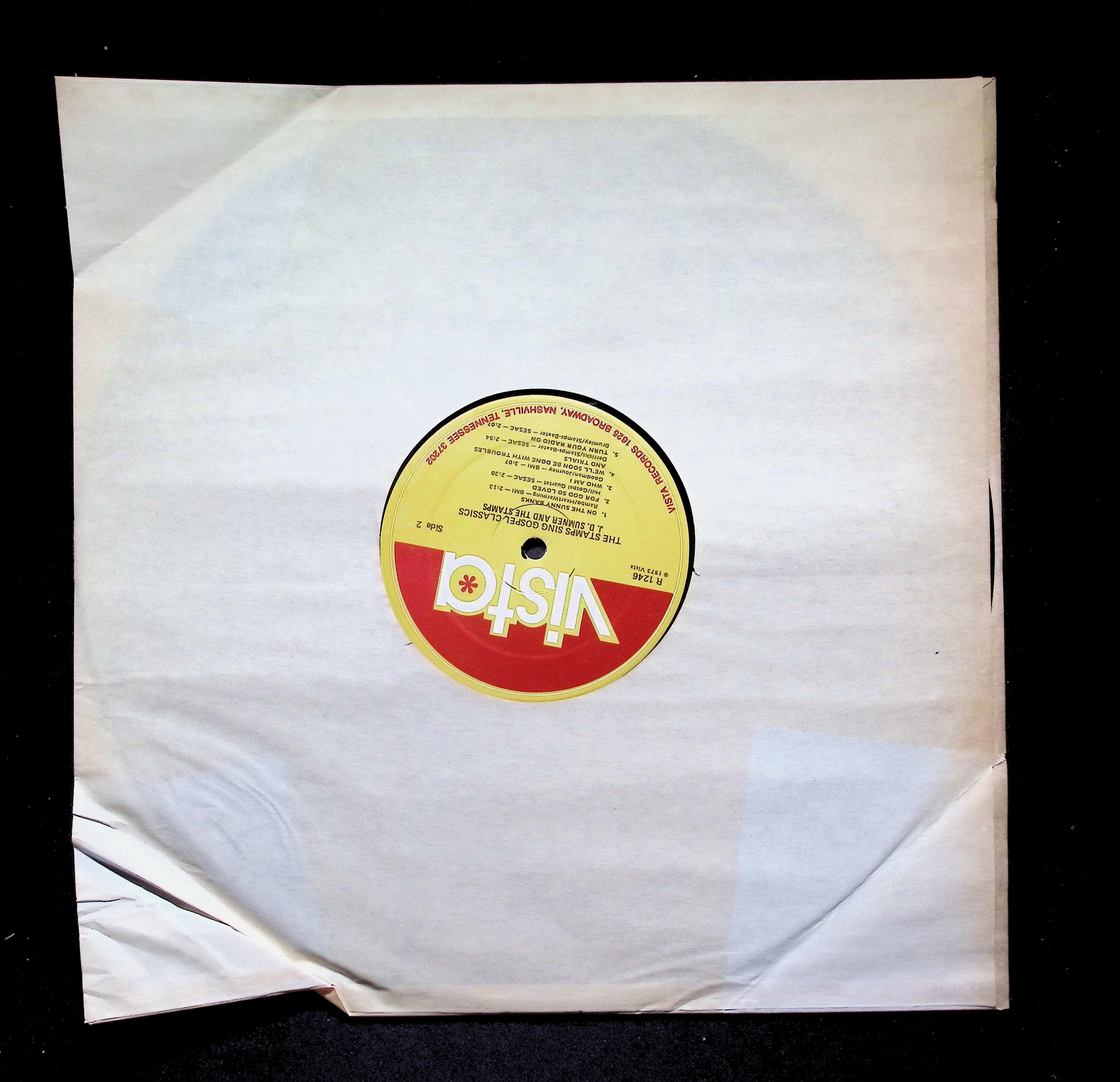 J.D. Sumner & The Stamps - Sing Gospel Classics (1973) R 1246 LP — image 3