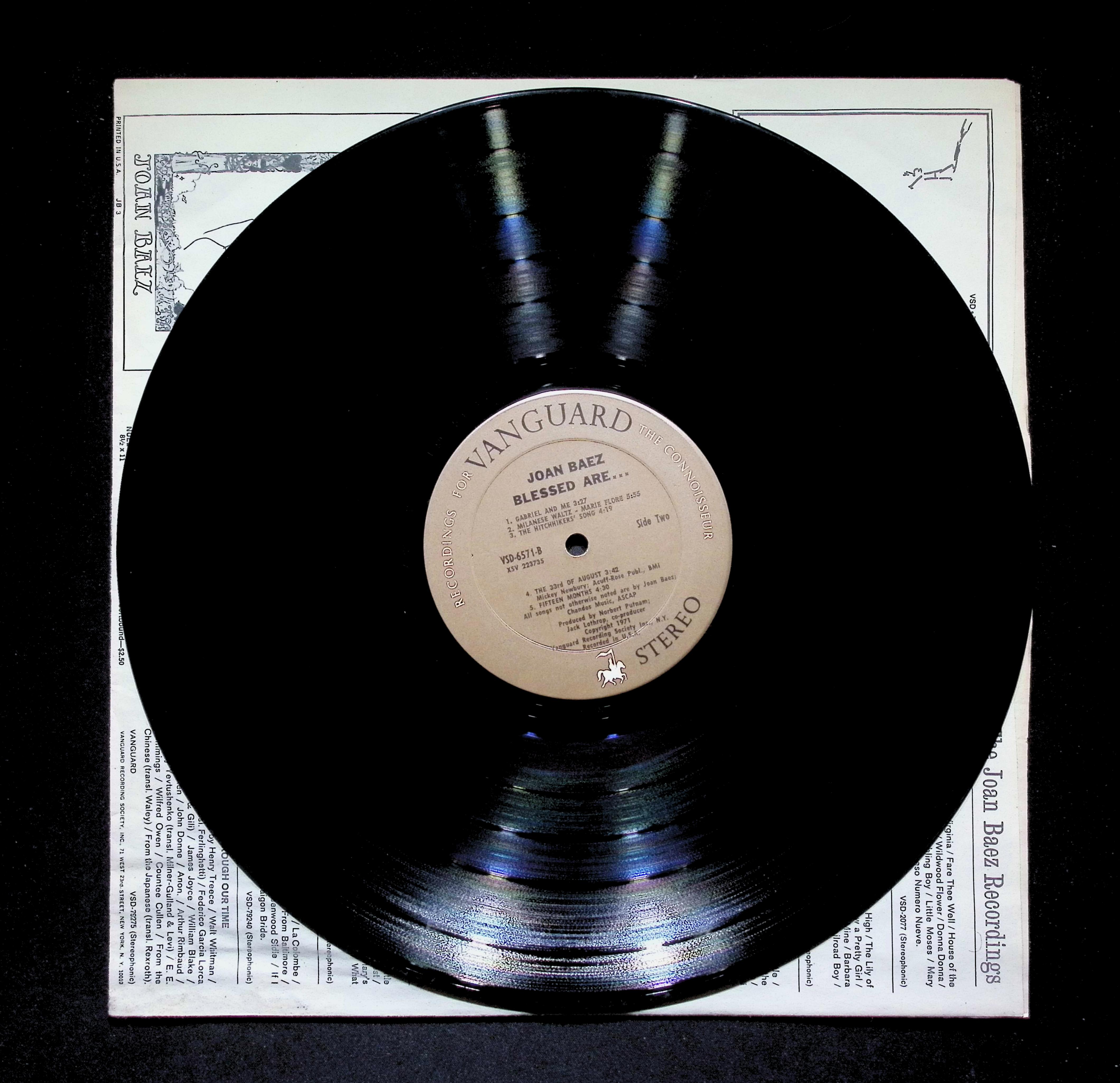 Joan Baez - Blessed Are... VSD-6570/1 Vinyl LP — image 5