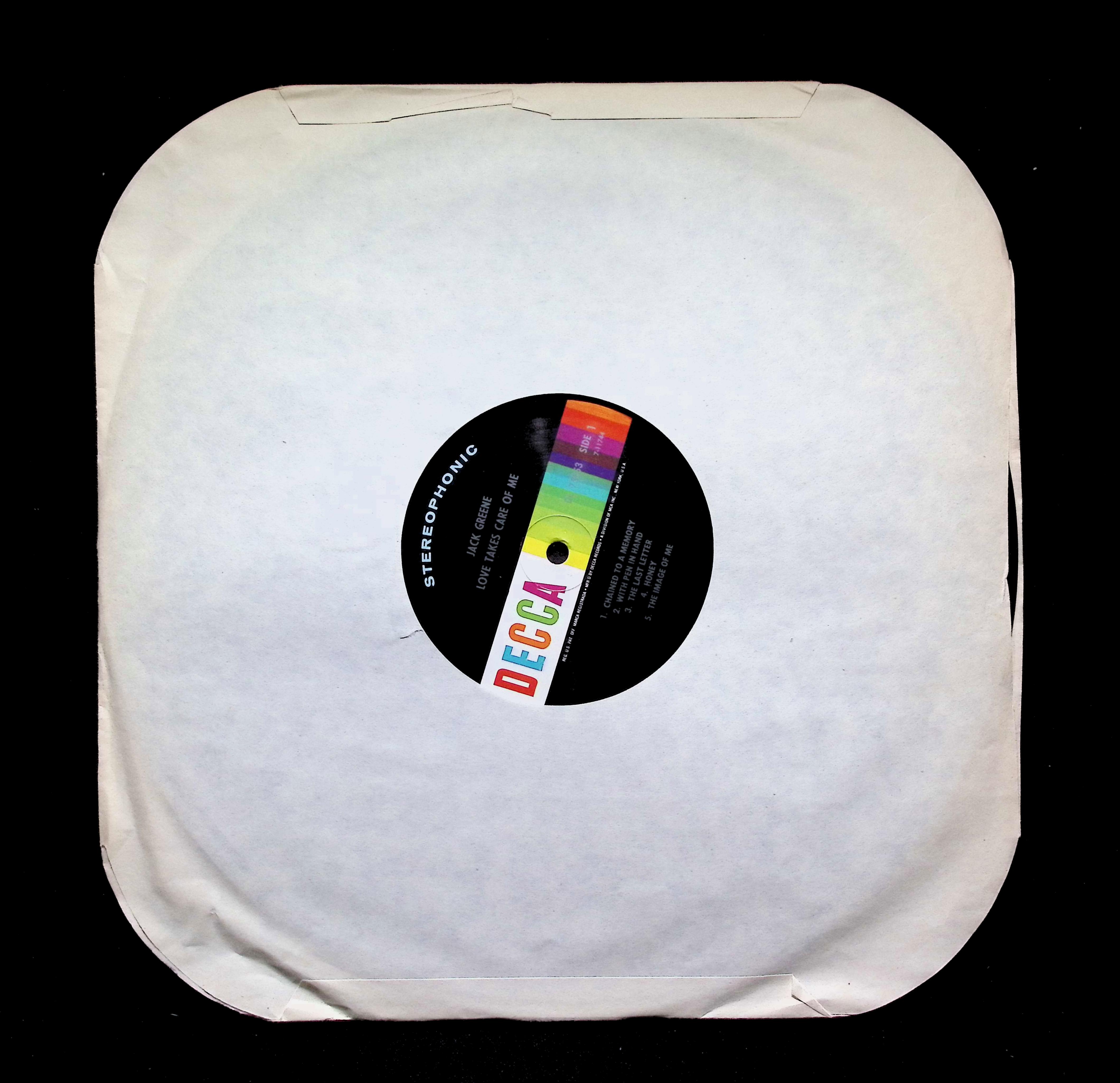 Jack Greene - Love Takes Care Of Me (1968) DL 75053 LP Vinyl — image 3