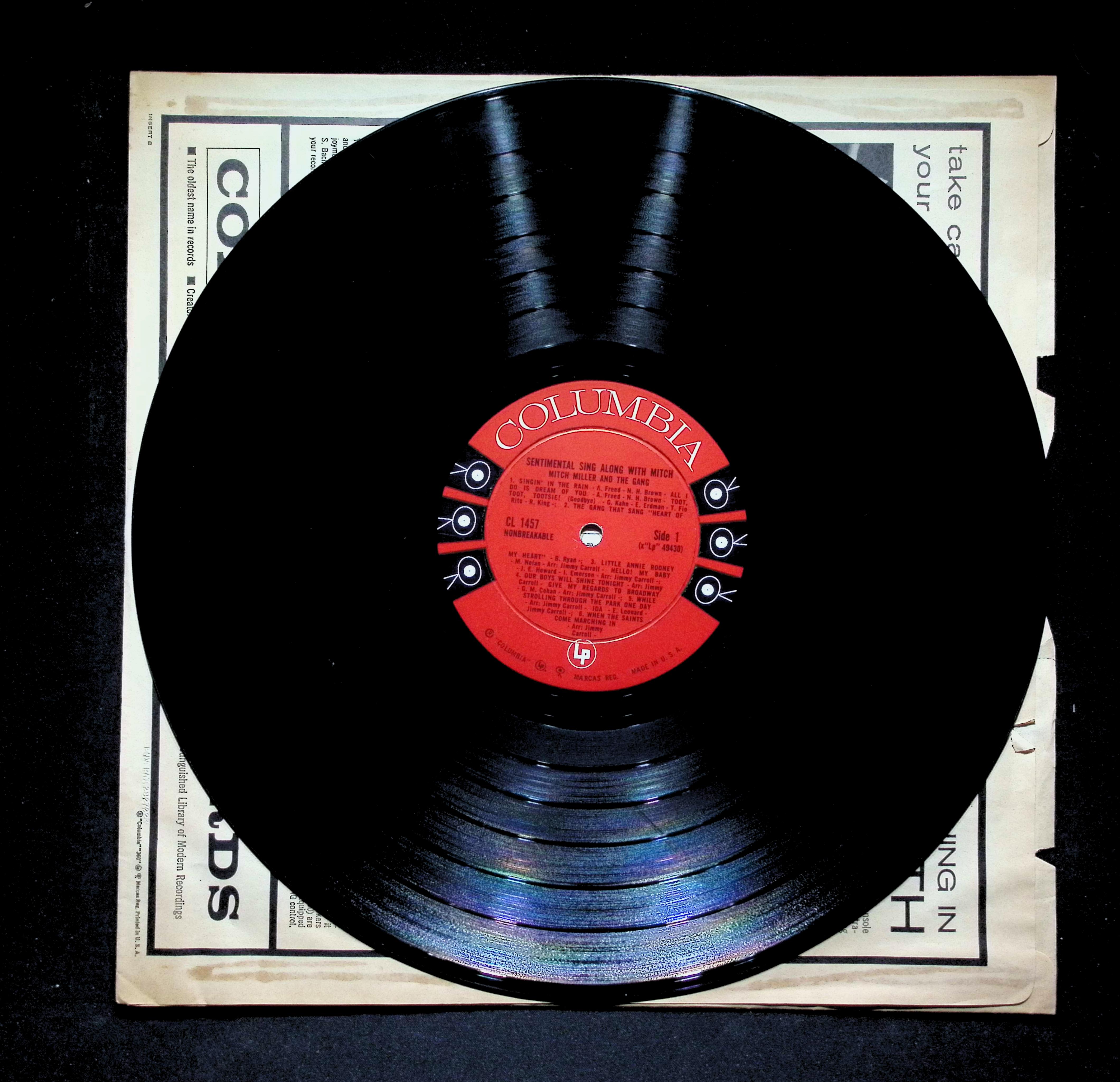 The Down Beats (3) - The Entertainer / T.S.O.P. (1974) CL 1457 LP Vinyl — image 5