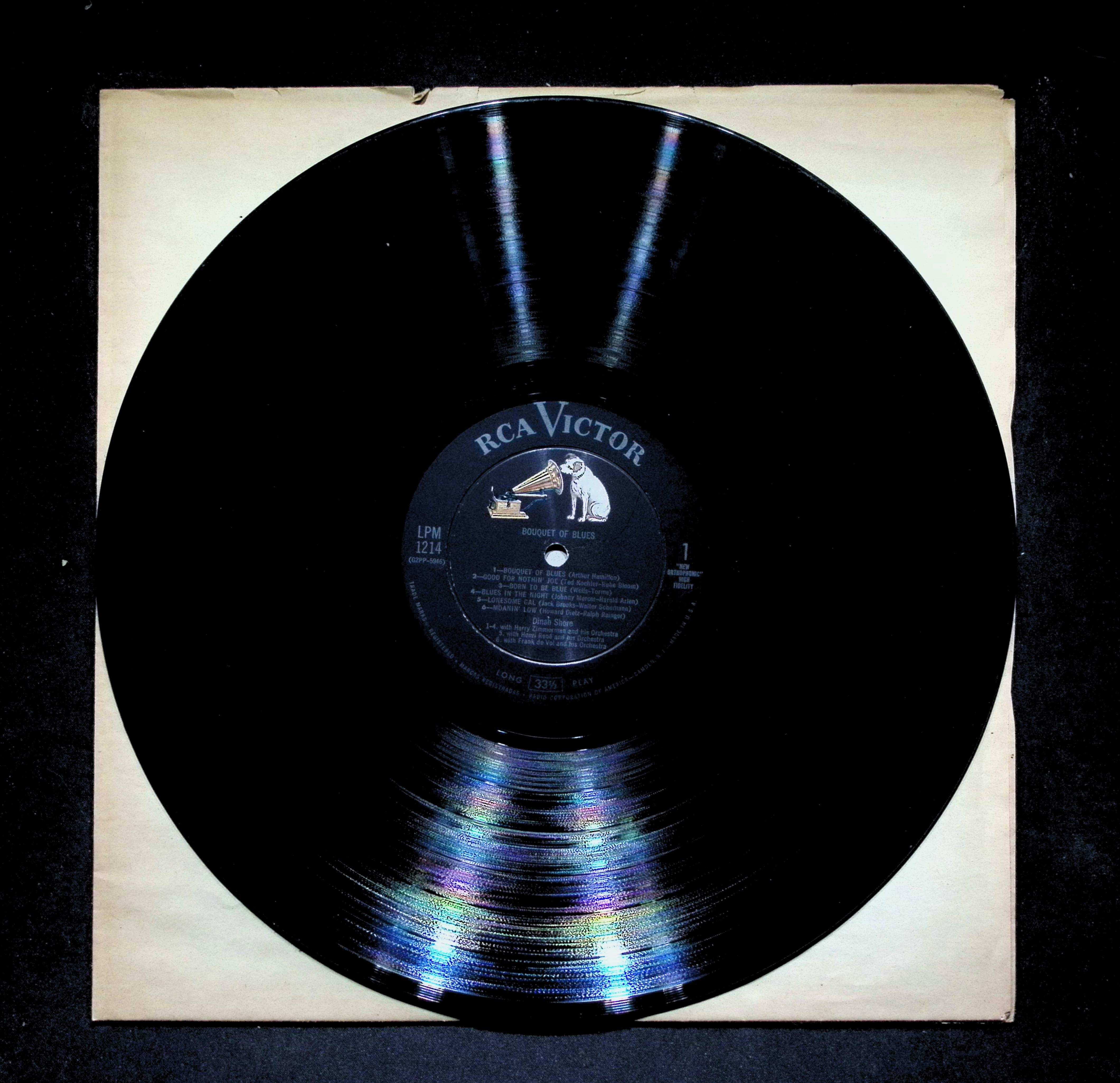 Dinah Shore - Bouquet Of Blues (1956) LPM-1214 LP Vinyl — image 4