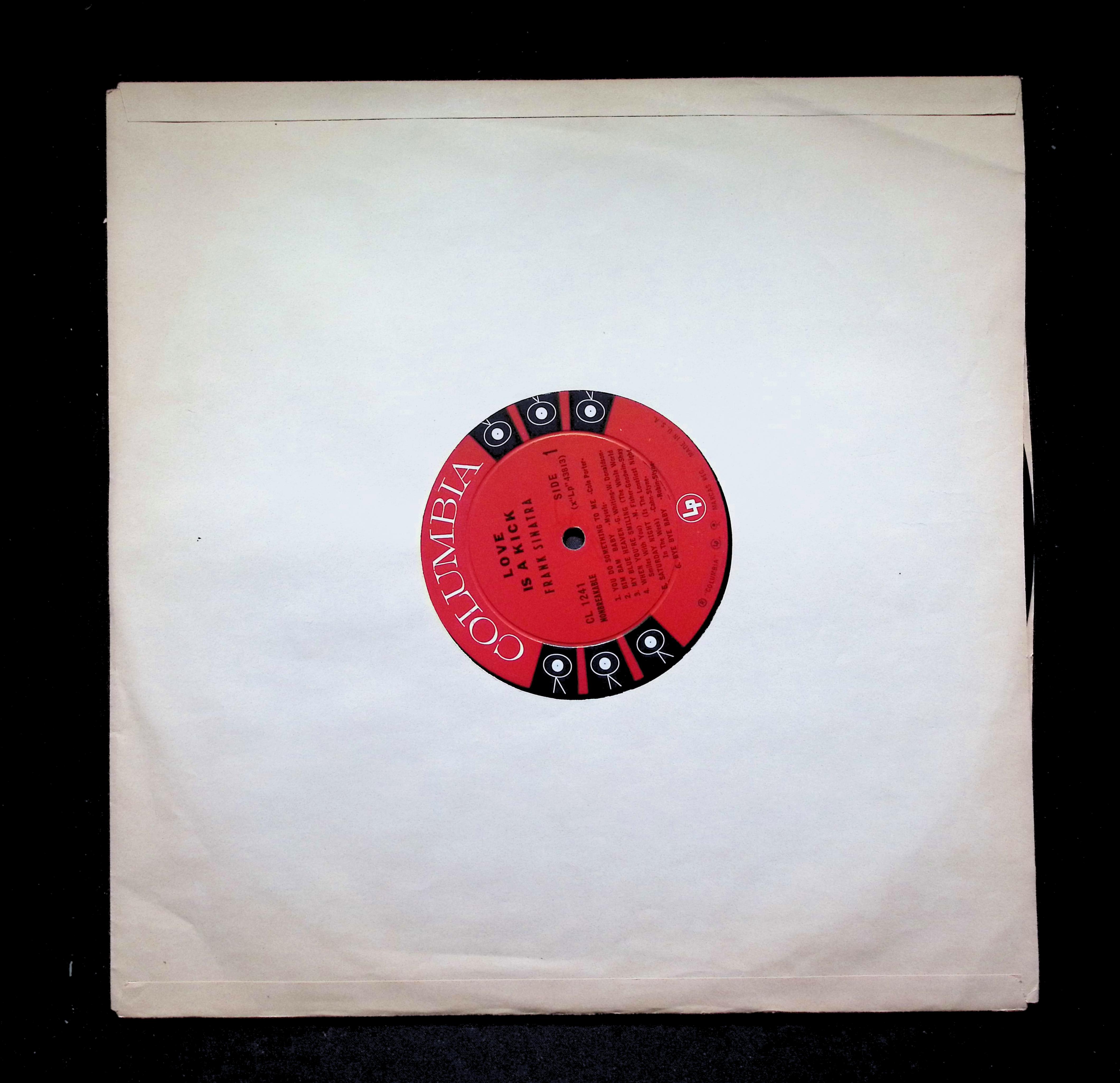 Frank Sinatra - Love Is A Kick (1959) CL 1241 LP Vinyl — image 3