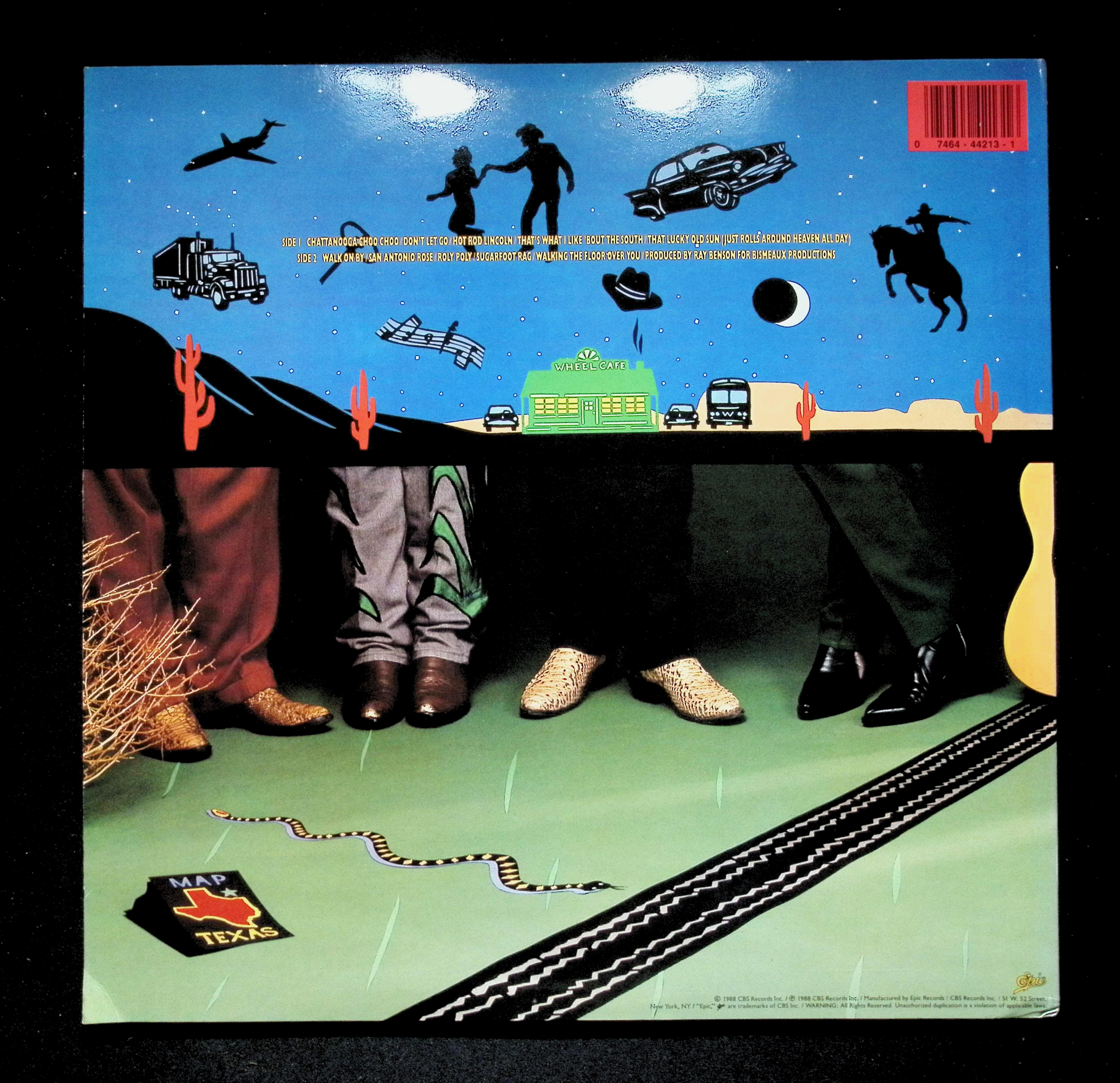 Asleep At The Wheel - Western Standard Time (1988) E 44213 LP Vinyl — image 2