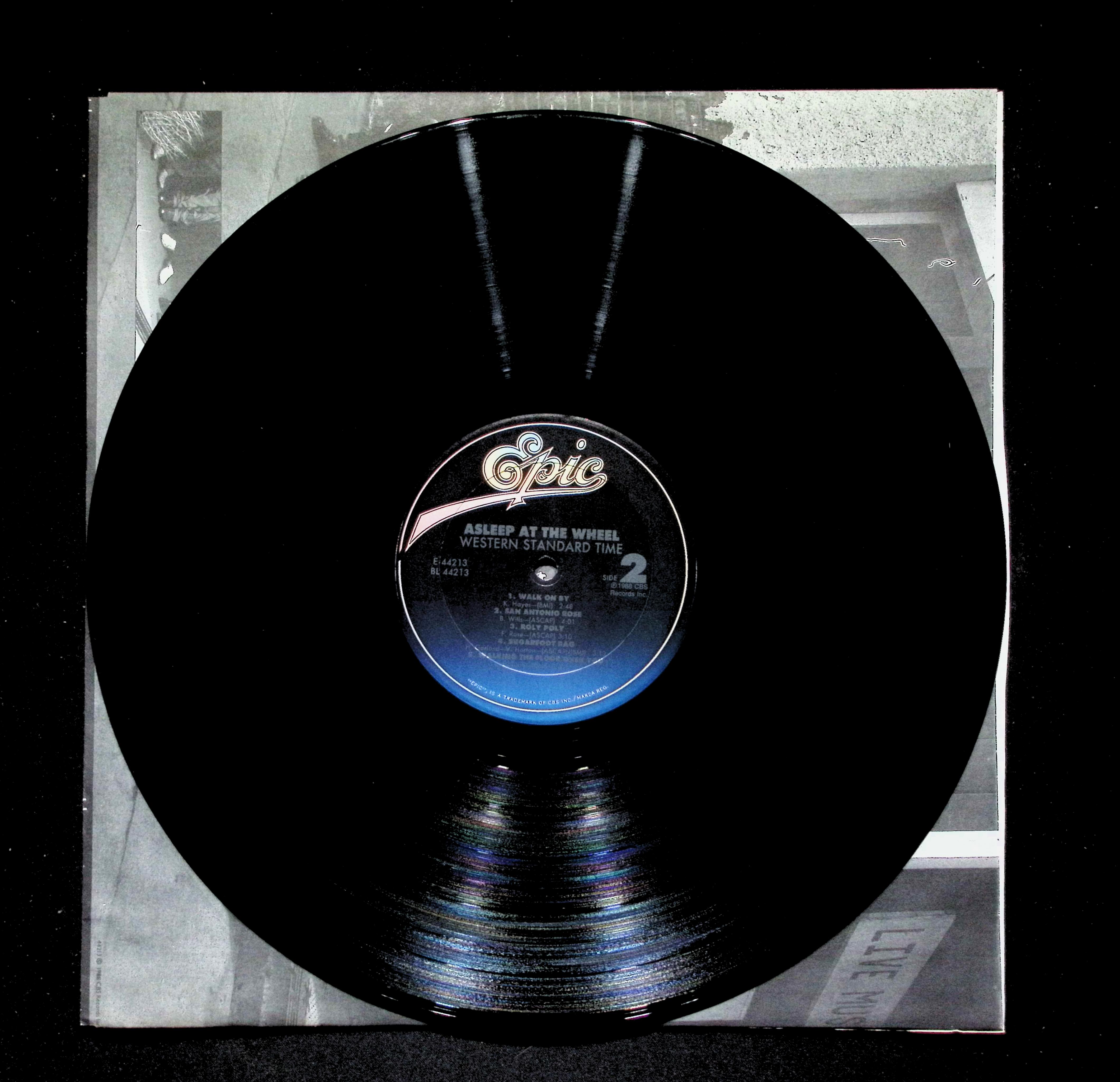 Asleep At The Wheel - Western Standard Time (1988) E 44213 LP Vinyl — image 4