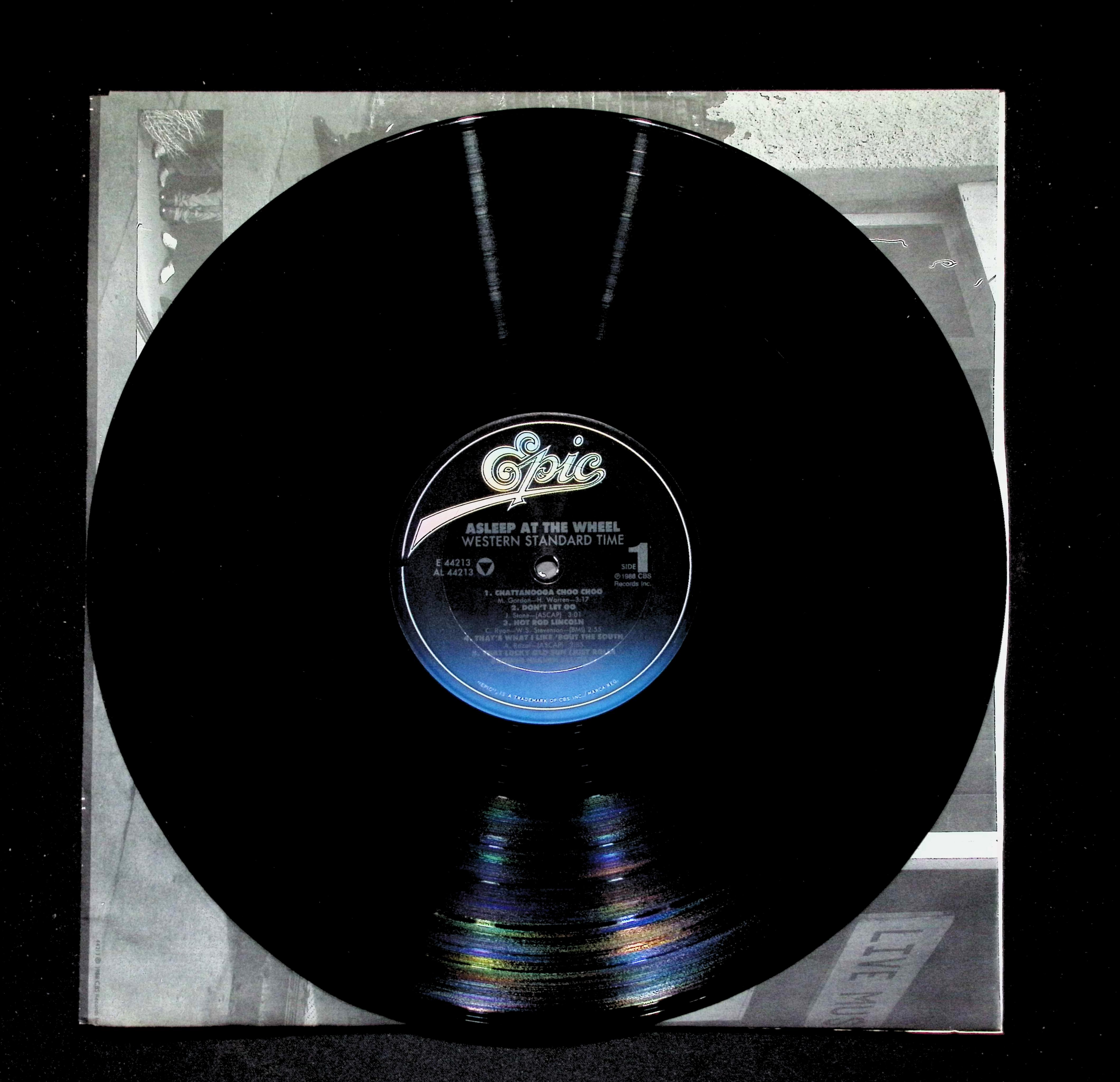 Asleep At The Wheel - Western Standard Time (1988) E 44213 LP Vinyl — image 5