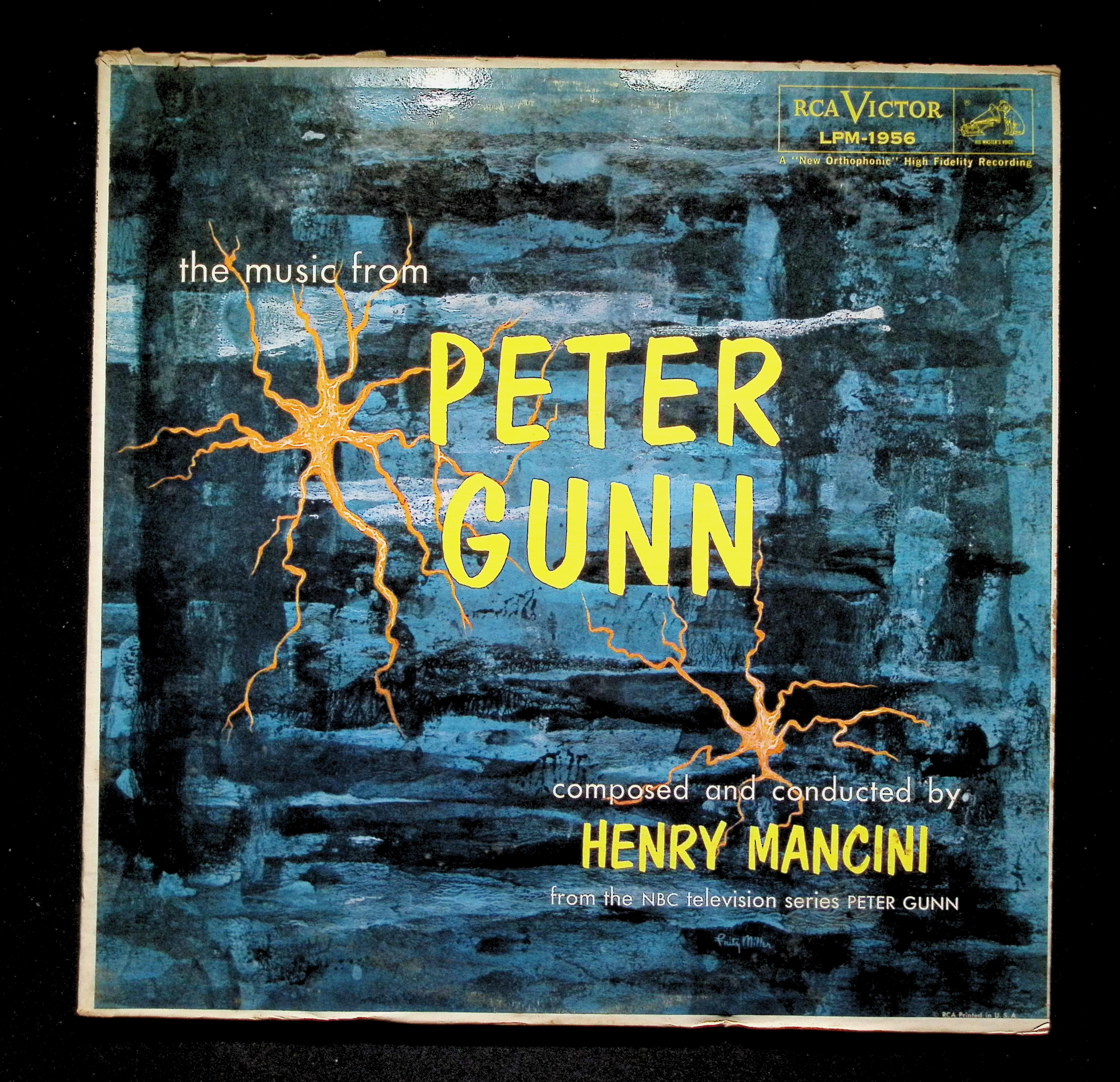 Henry Mancini - The Music From Peter Gunn (1959) LPM-1956 LP Vinyl