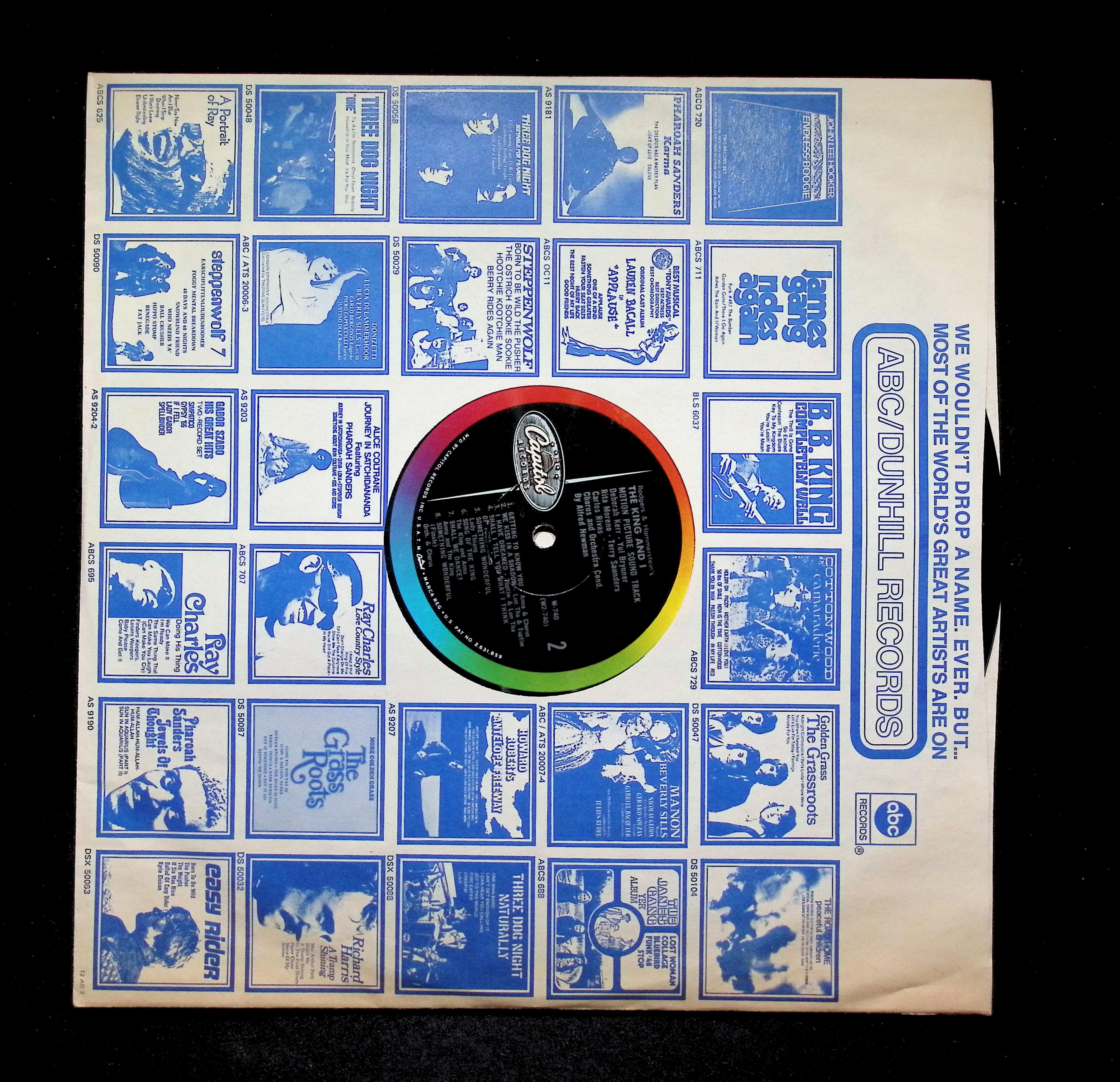 Rodgers & Hammerstein - The King And I SW740 LP Vinyl — image 3