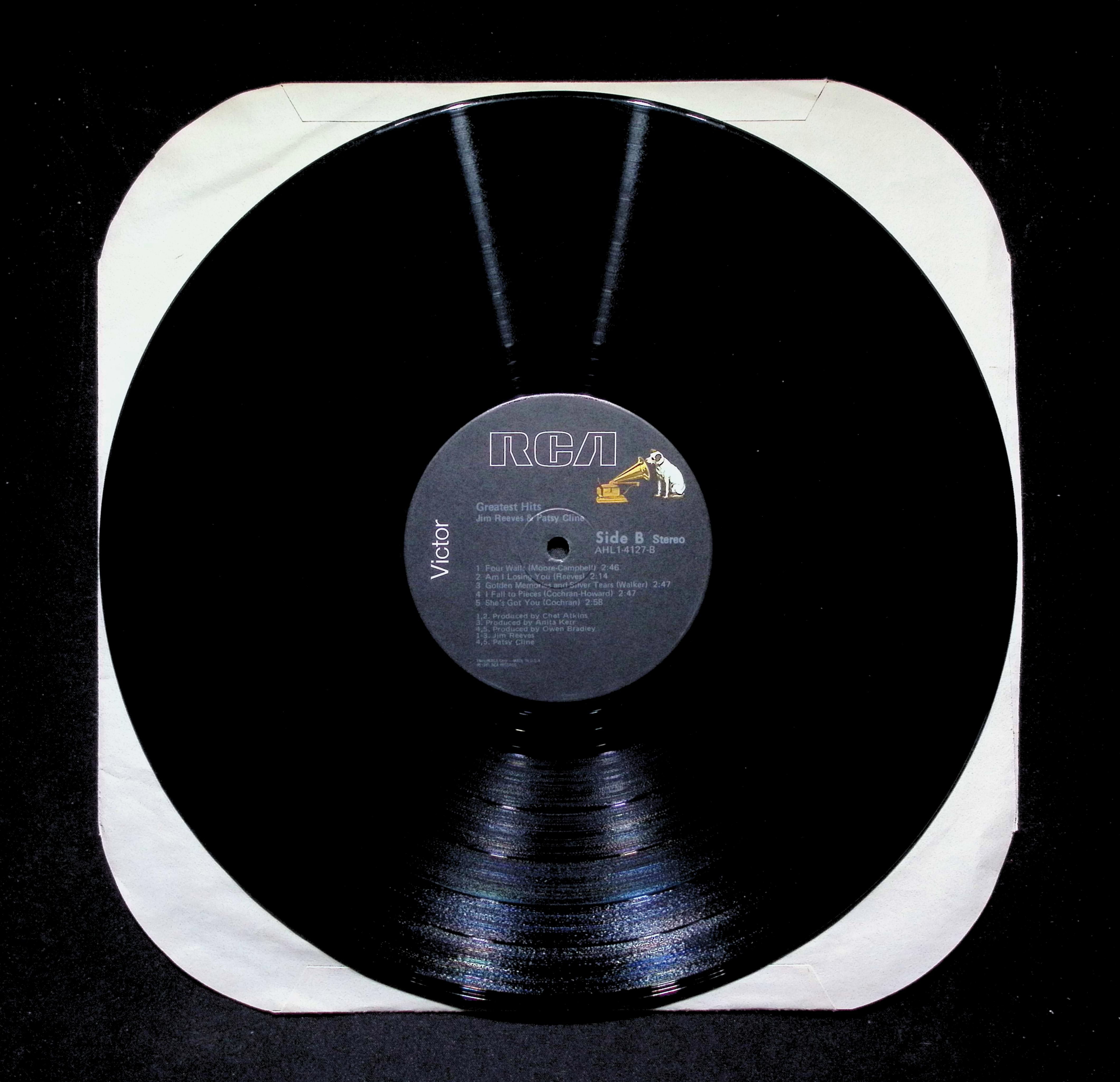 Jim Reeves - Greatest Hits (1981) AHL1-4127 LP Vinyl — image 5