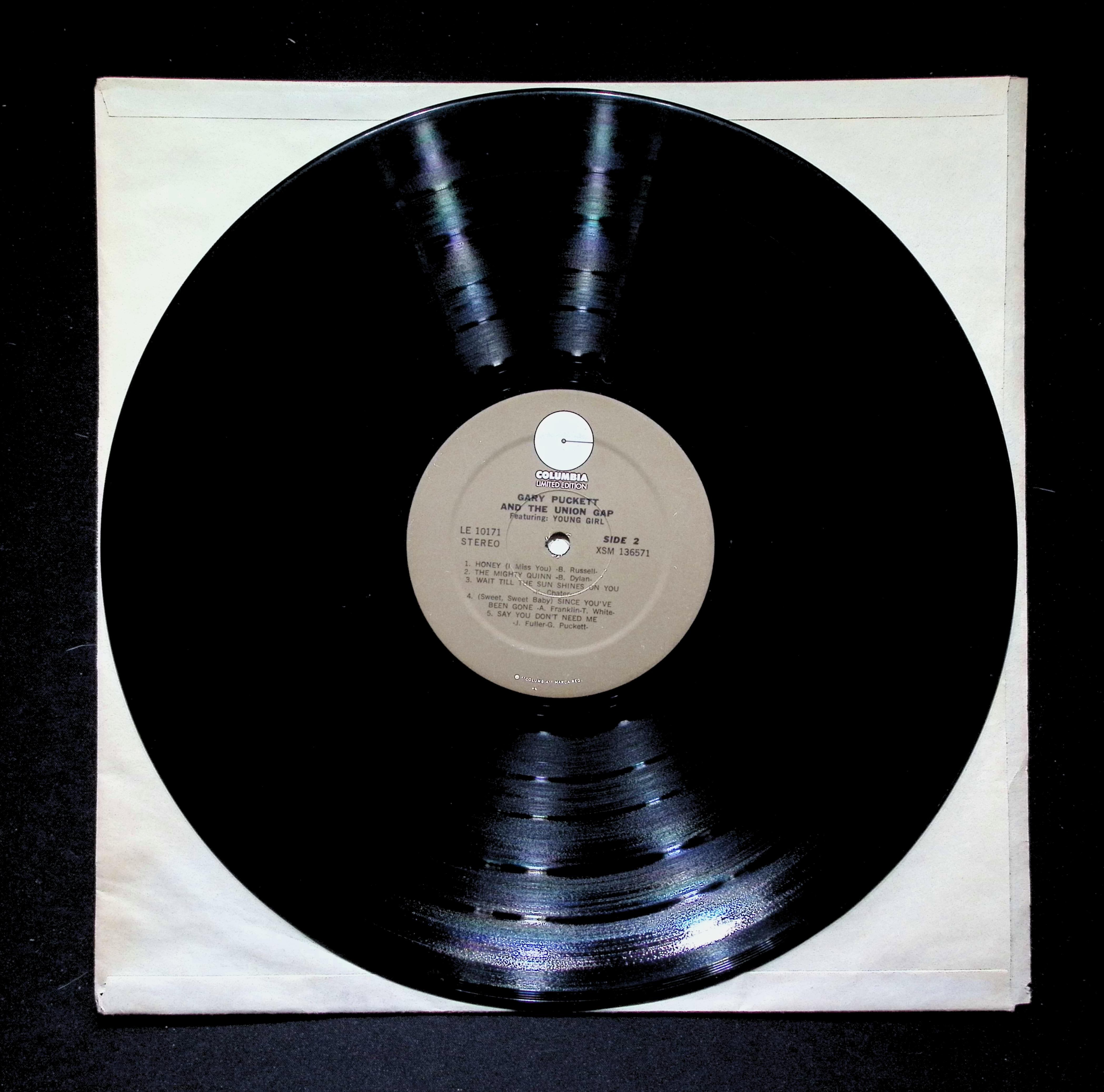 Gary Puckett & The Union Gap - Young Girl LE 10171 Vinyl LP — image 5