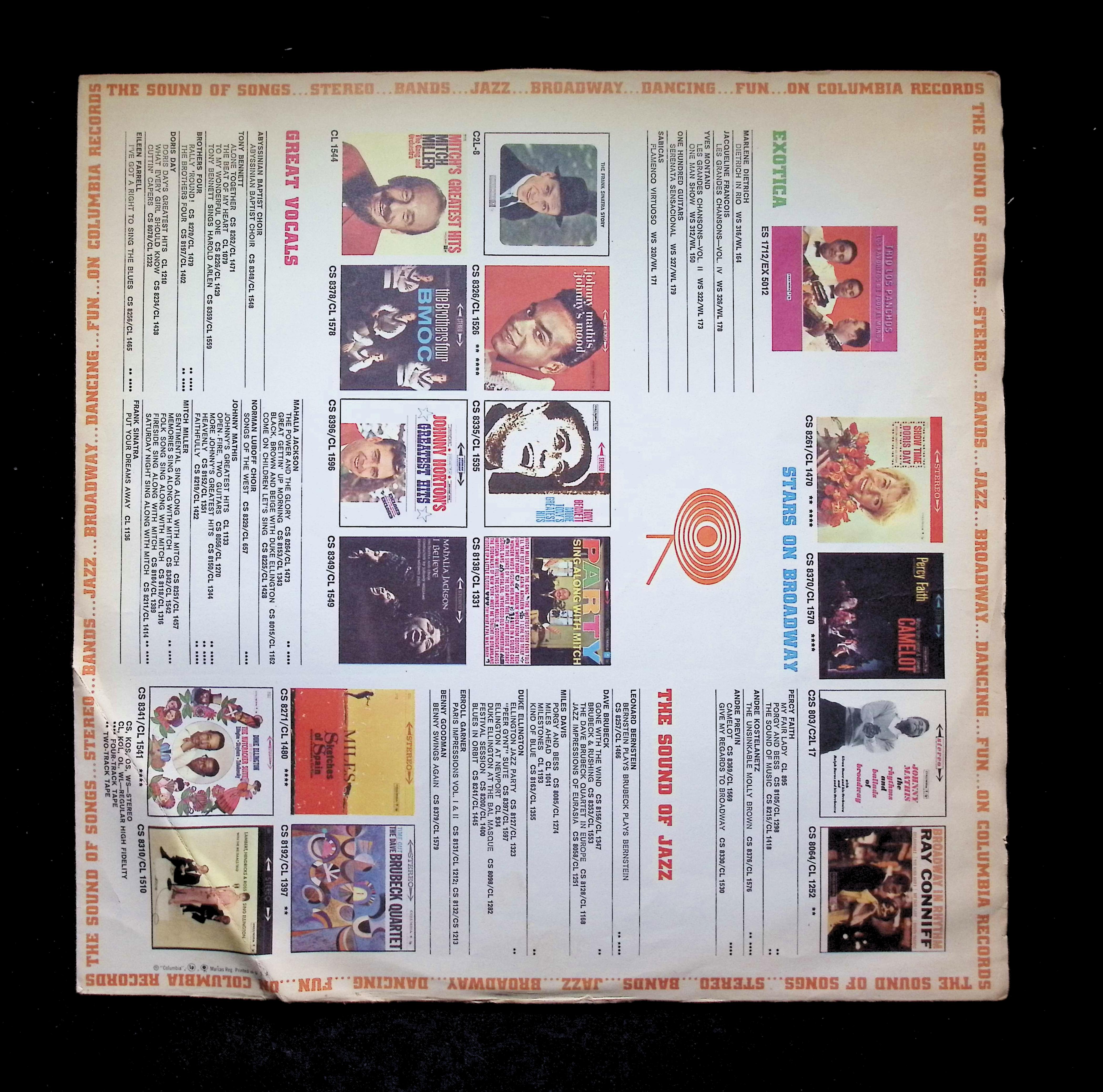 Marty Robbins - More Gunfighter Ballads And Trail Songs CL 1481 LP — image 3