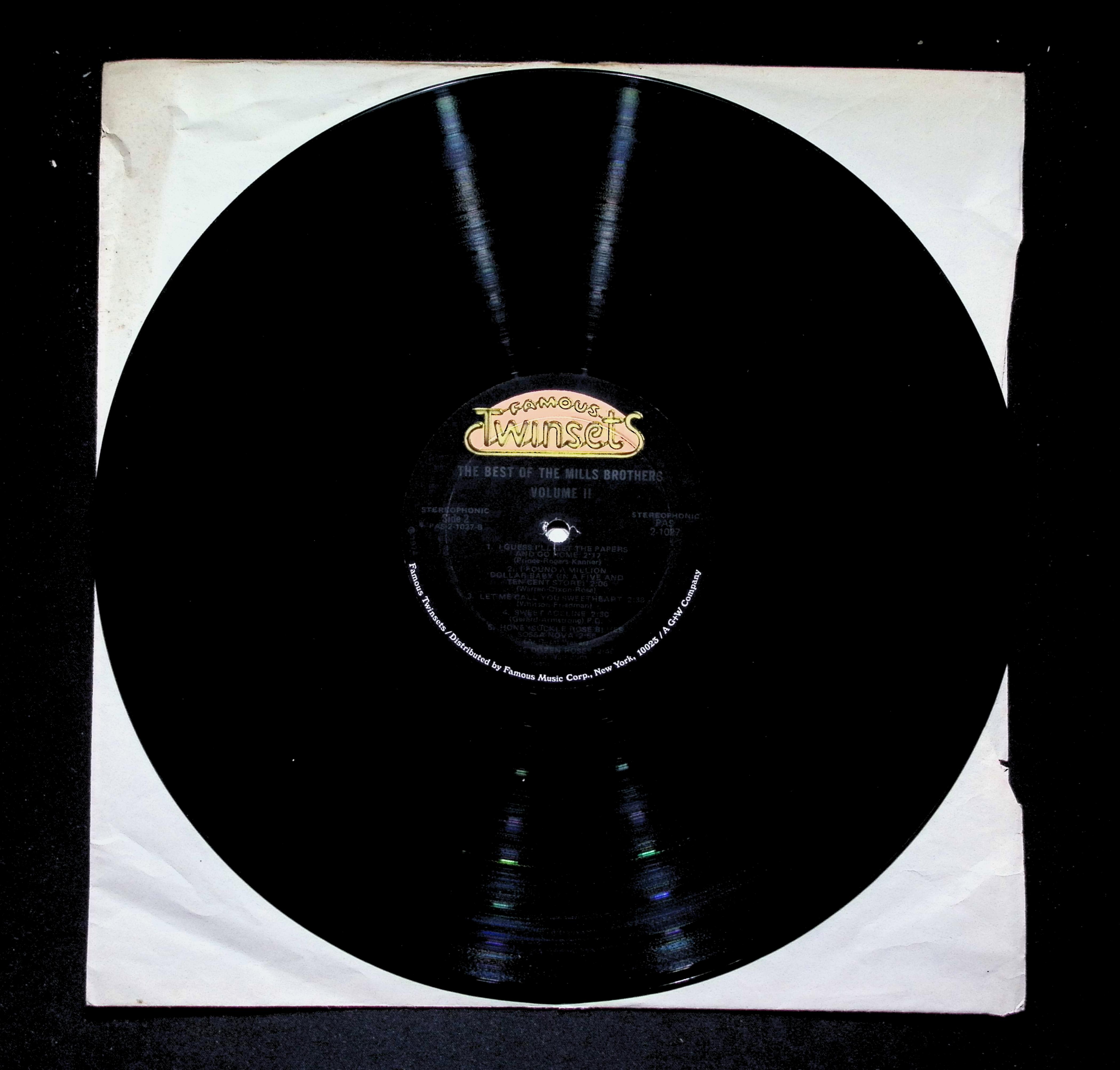 The Best Of The Mills Brothers Volume II LP 1974 PAS-2-1027 Jazz — image 5