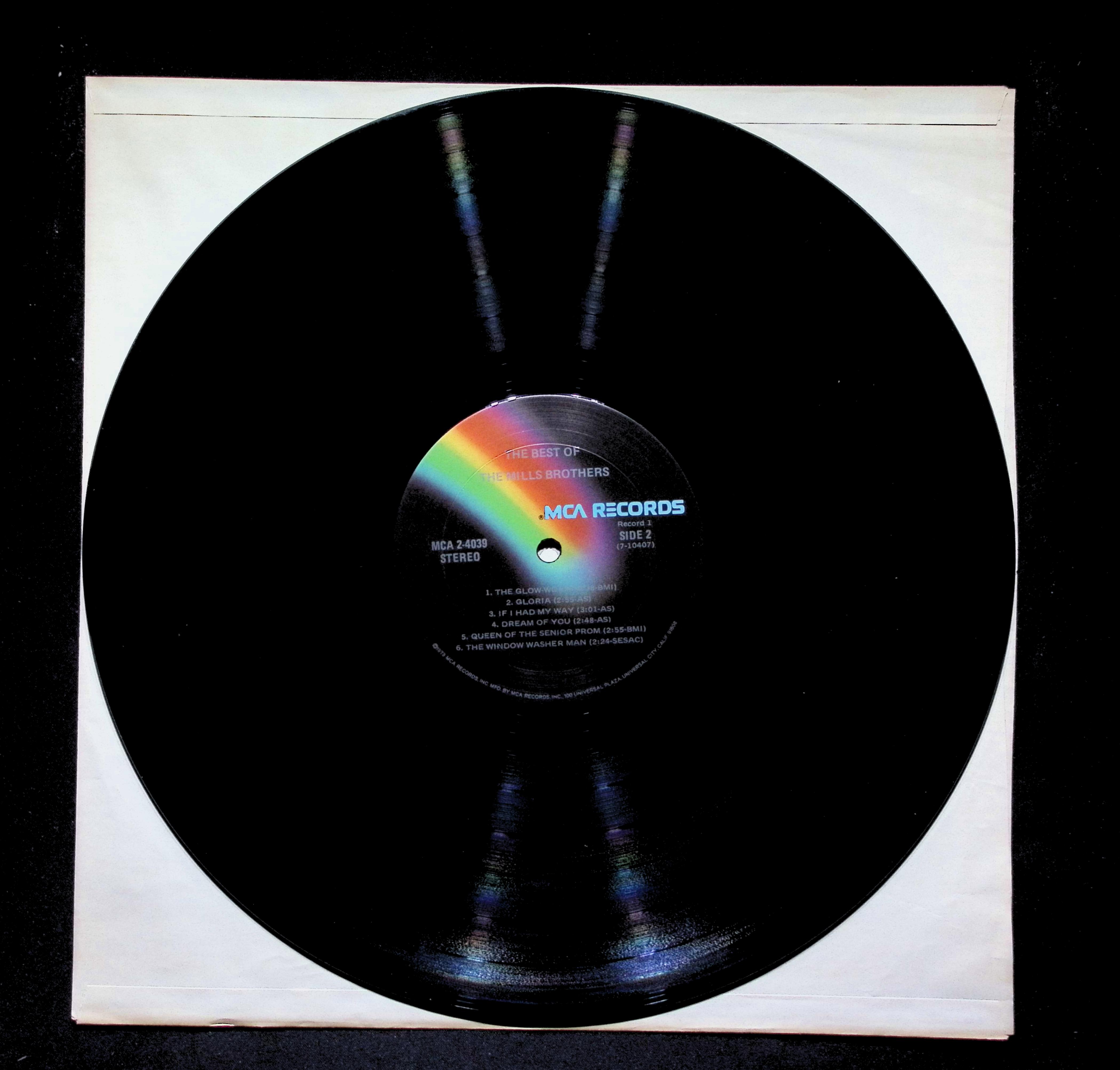 The Mills Brothers The Best Of The Mills Brothers LP 1980 MCA2-4039 Jazz — image 4