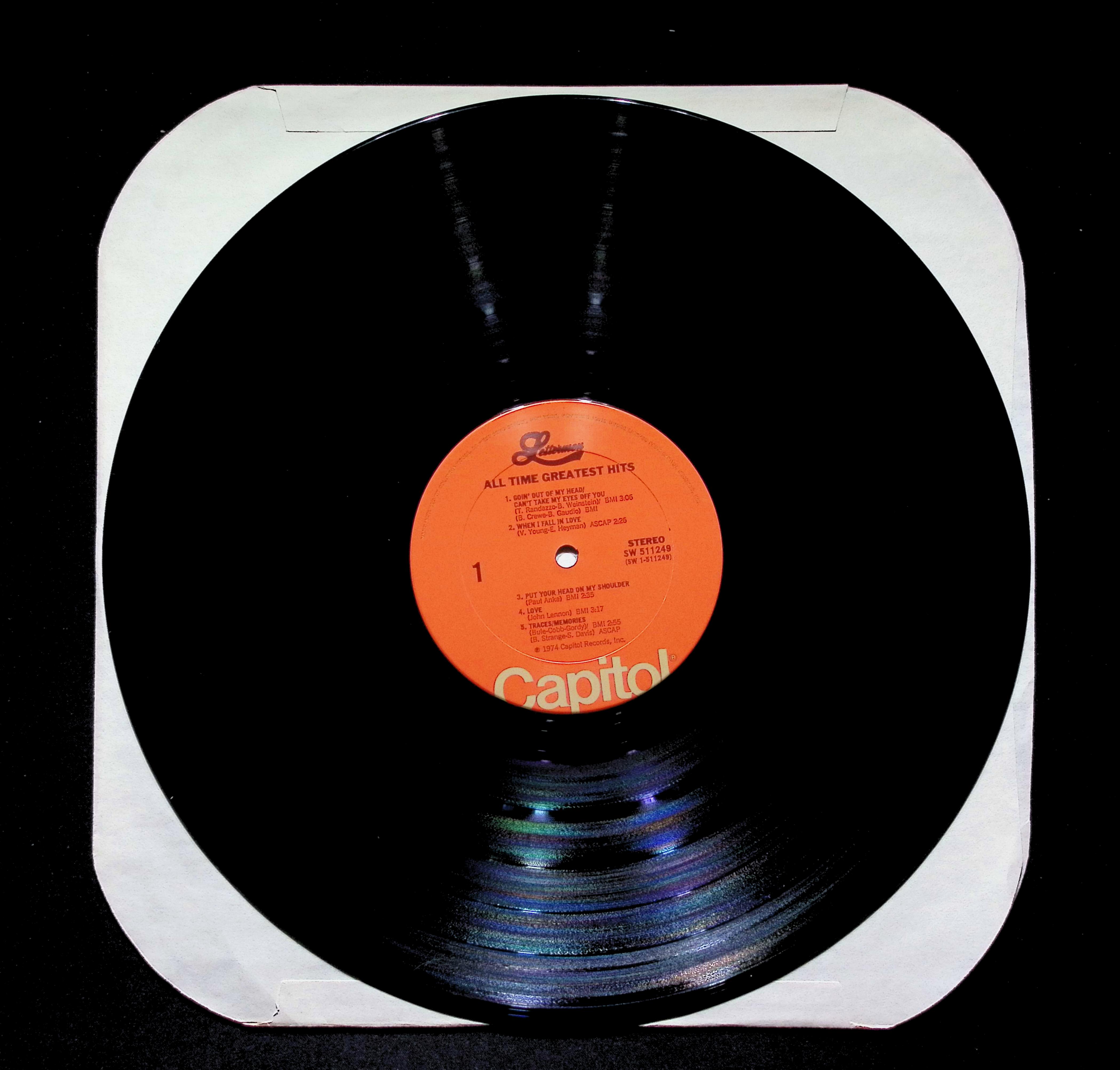 The Lettermen All-Time Greatest Hits LP 1977 SW 511249 Pop — image 4