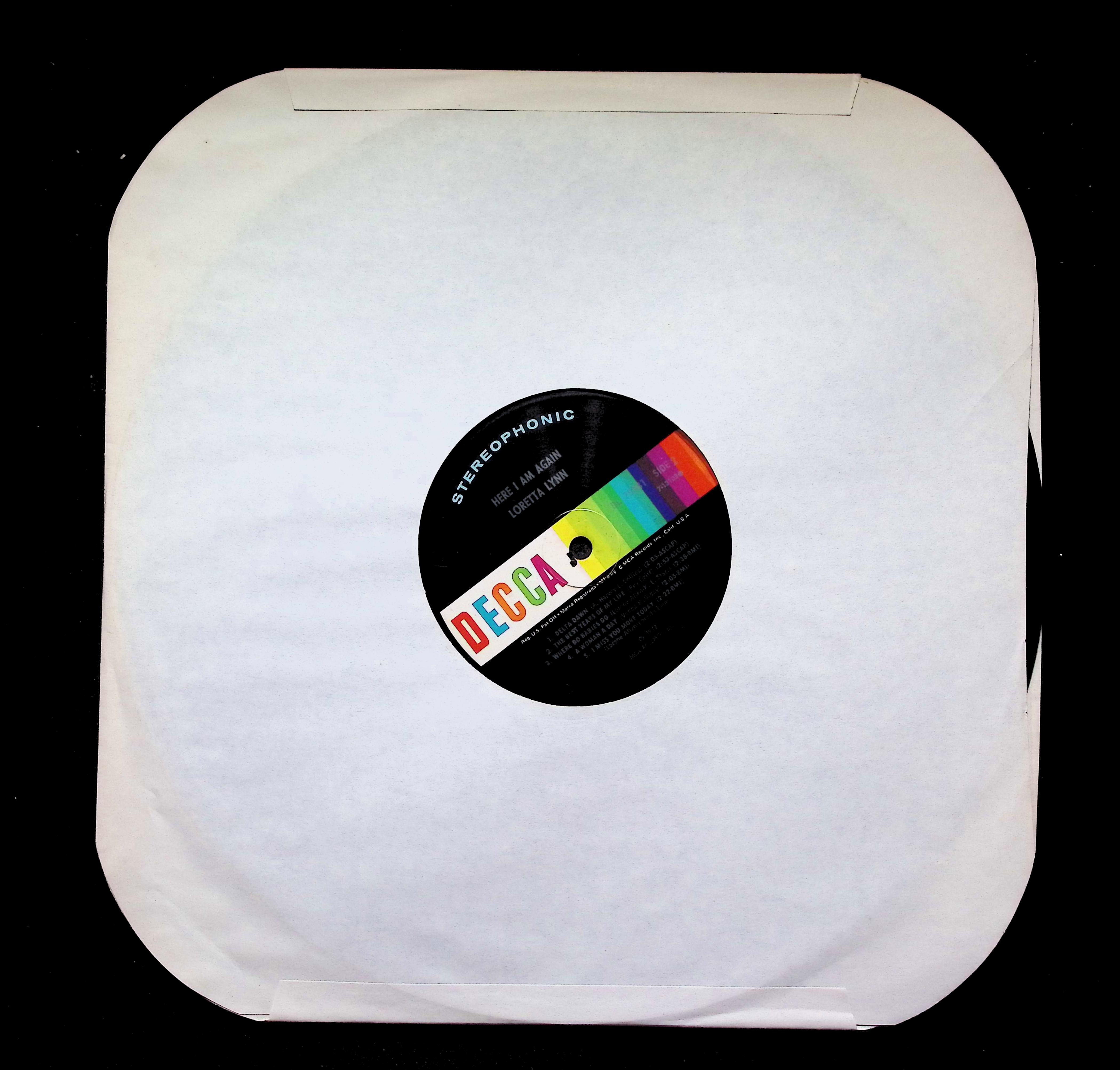 Loretta Lynn Here I Am Again LP 1972 DL7-5381 Folk, World, & Country — image 3