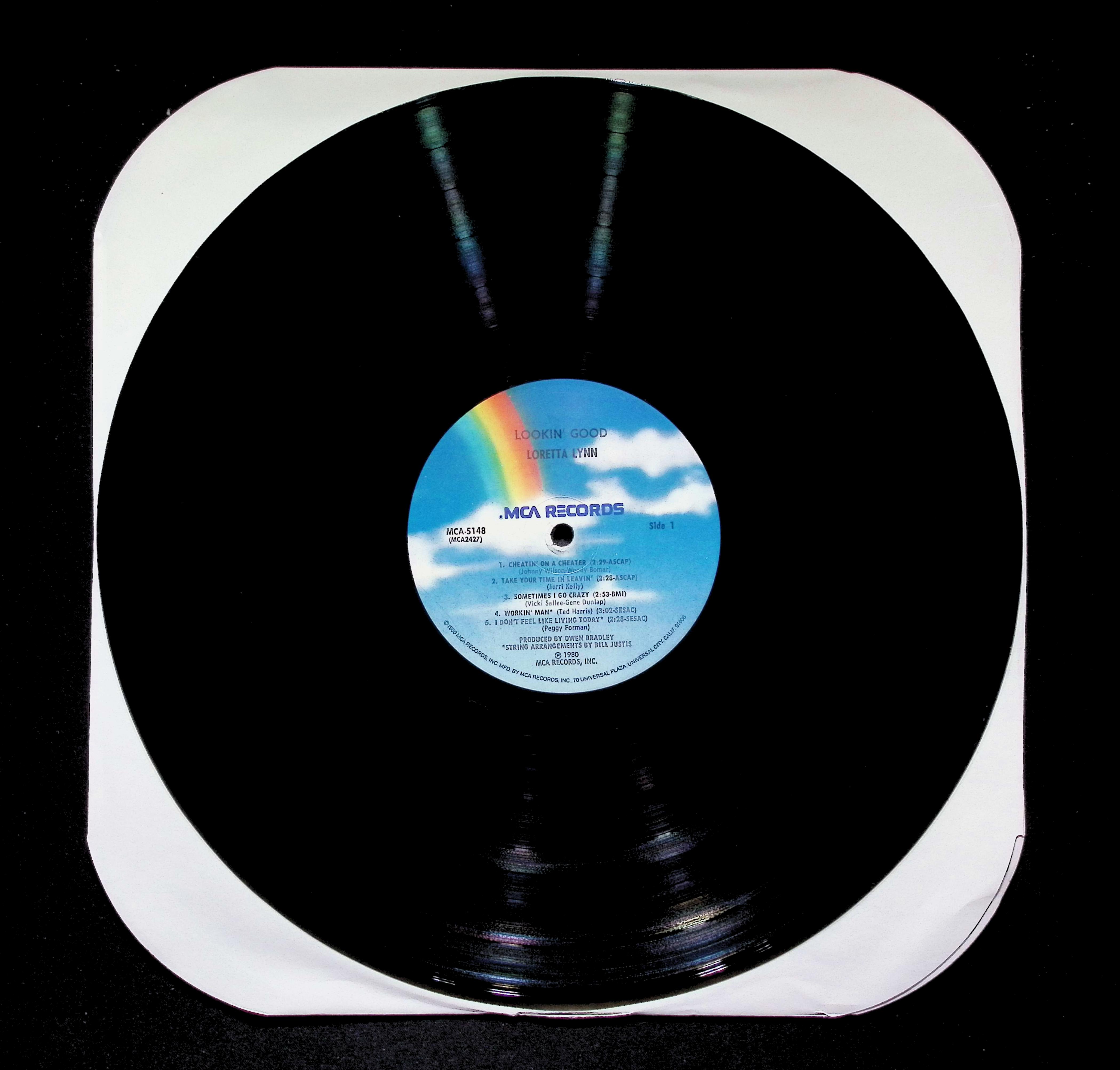 Loretta Lynn Lookin' Good LP 1980 MCA-5148 Folk, World, & Country — image 5