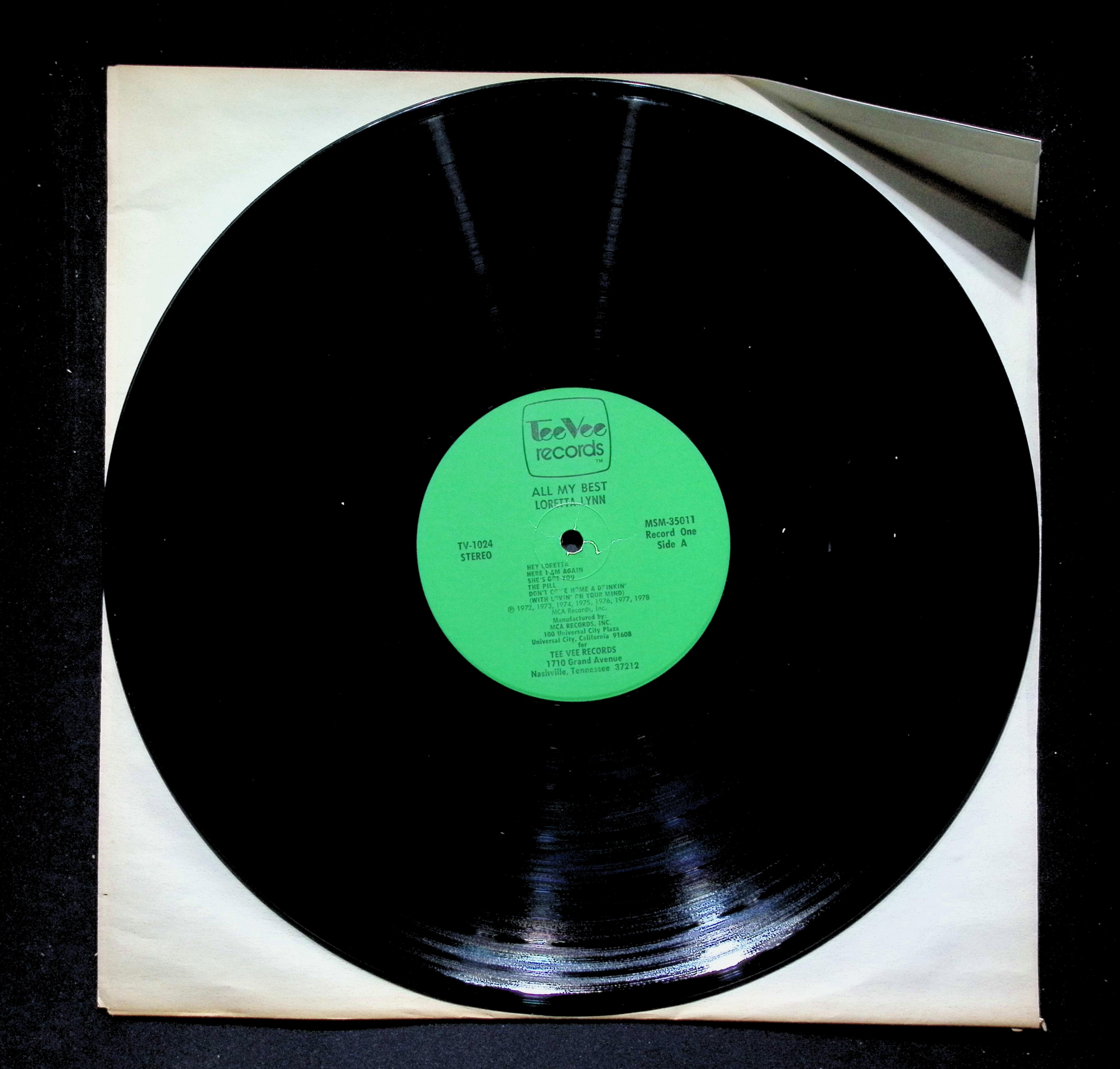 Loretta Lynn All My Best LP 1978  Music — image 5