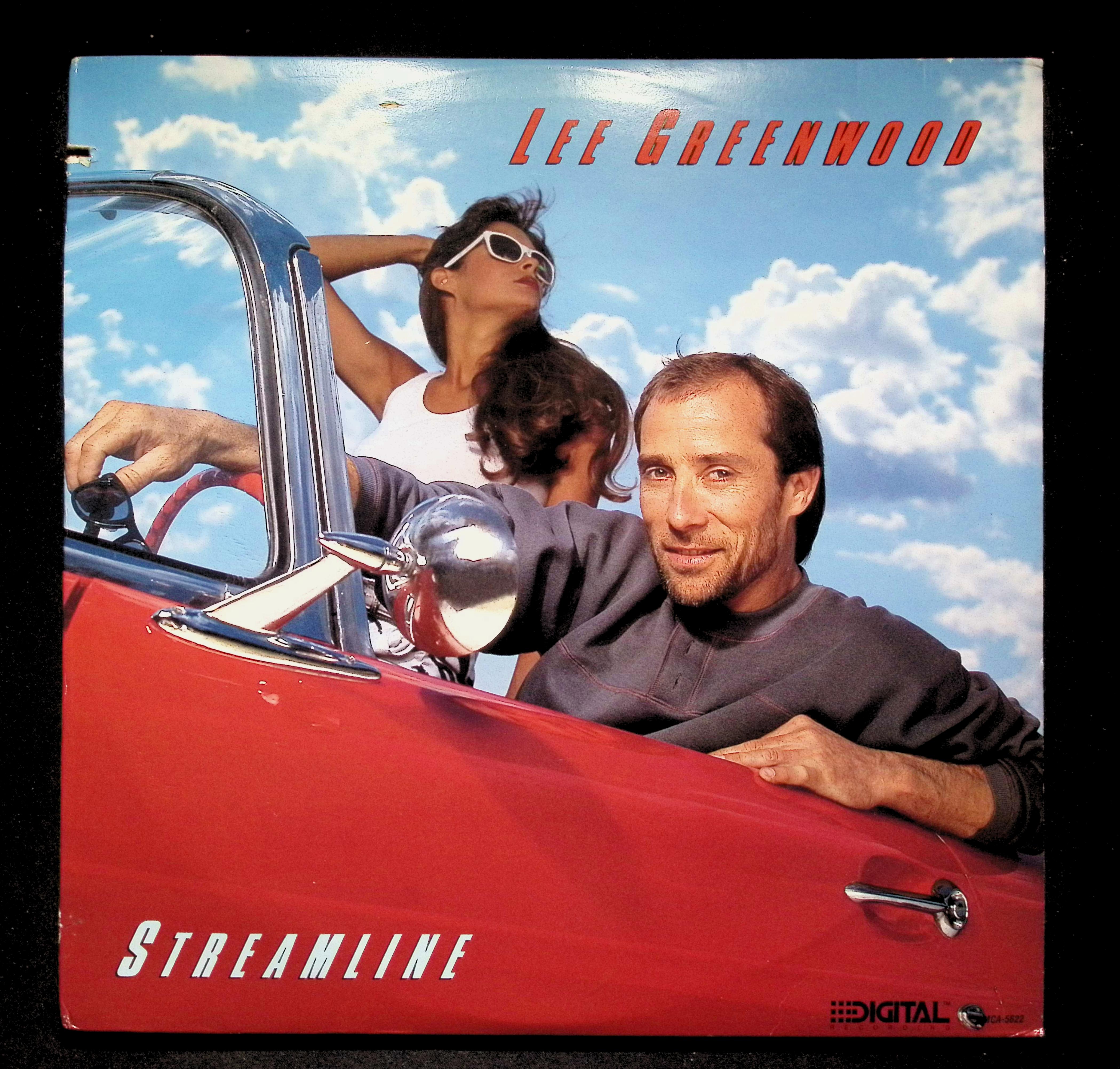 Lee Greenwood Streamline LP 1985 MCA-5622 Pop
