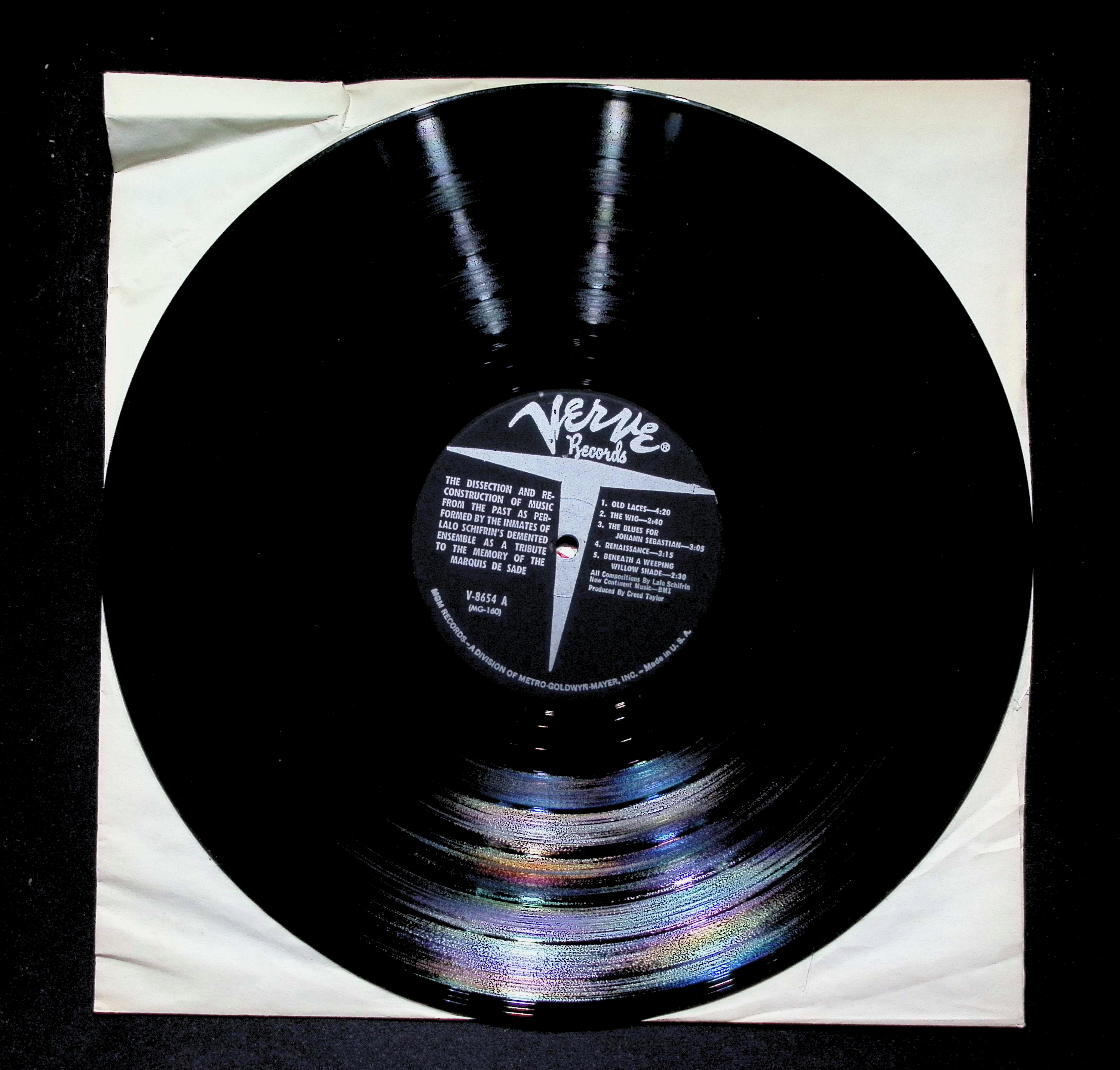 Lalo Schifrin- Marquis De Sade LP 1966 V-8654 Jazz — image 5