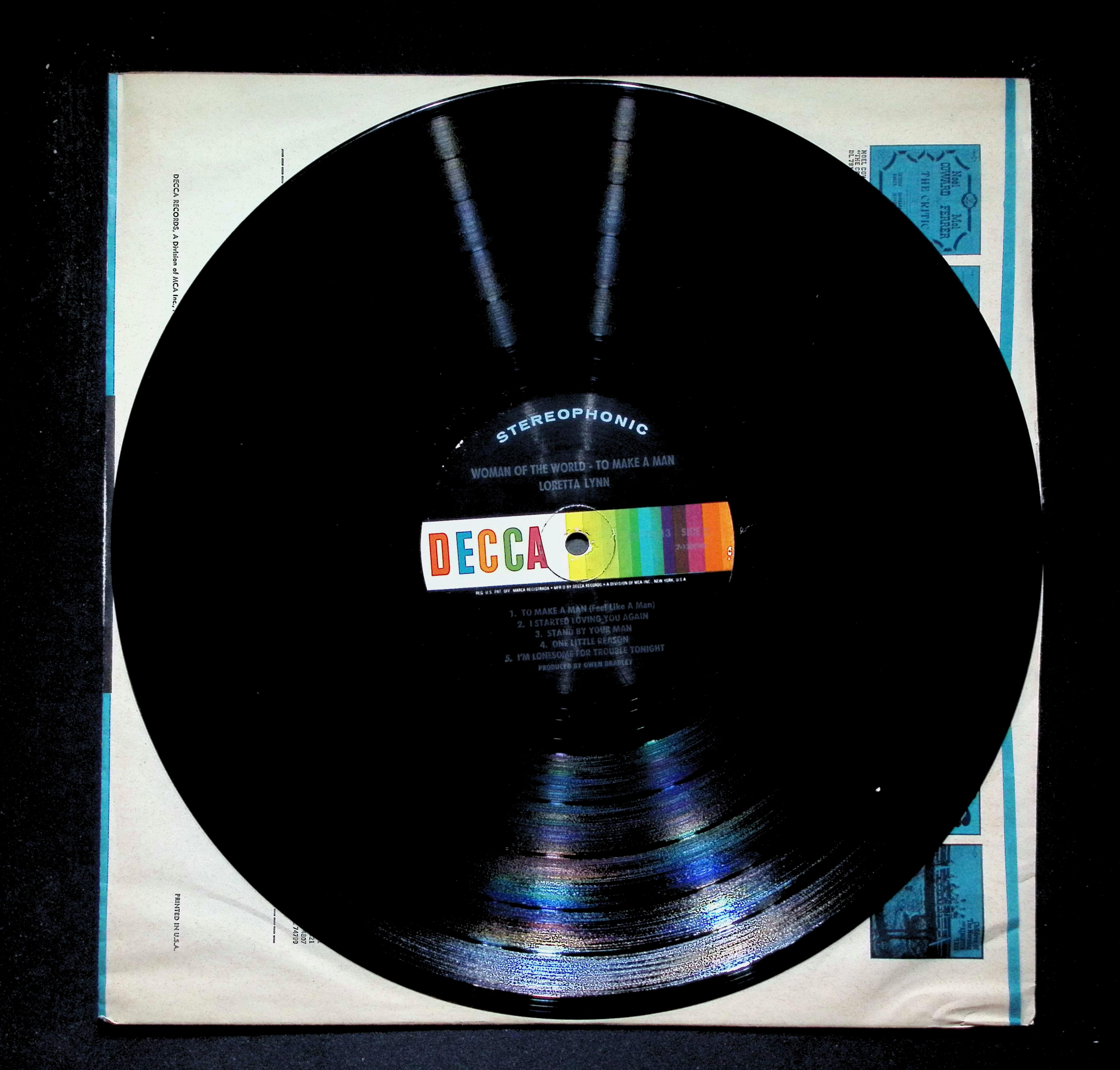 Loretta Lynn-To Make A Man LP 1969 DL 75113 Folk, World, & Country — image 5
