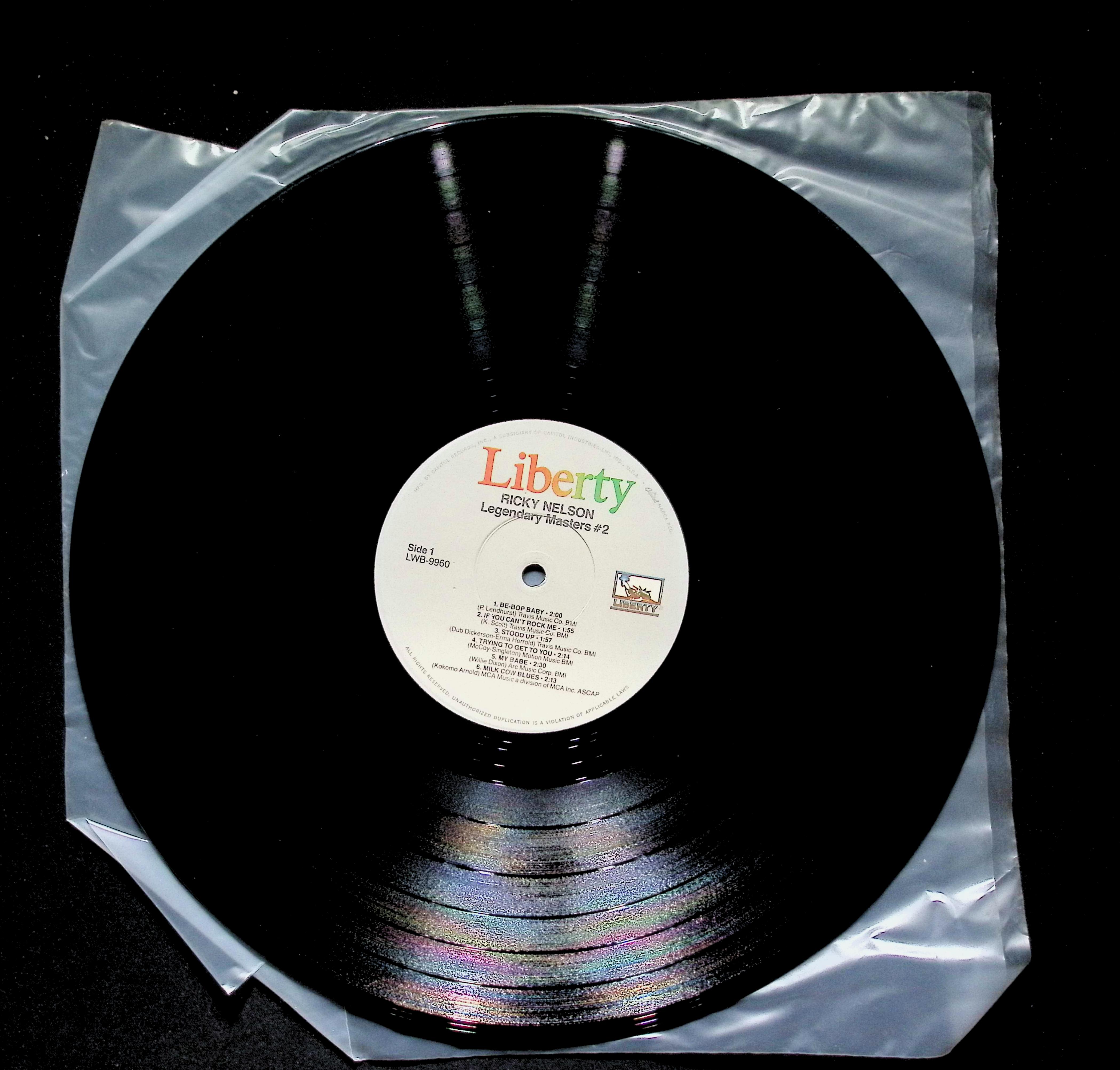 Ricky Nelson Legendary Masters Series LP 1980 LWB-9960 Rock — image 4