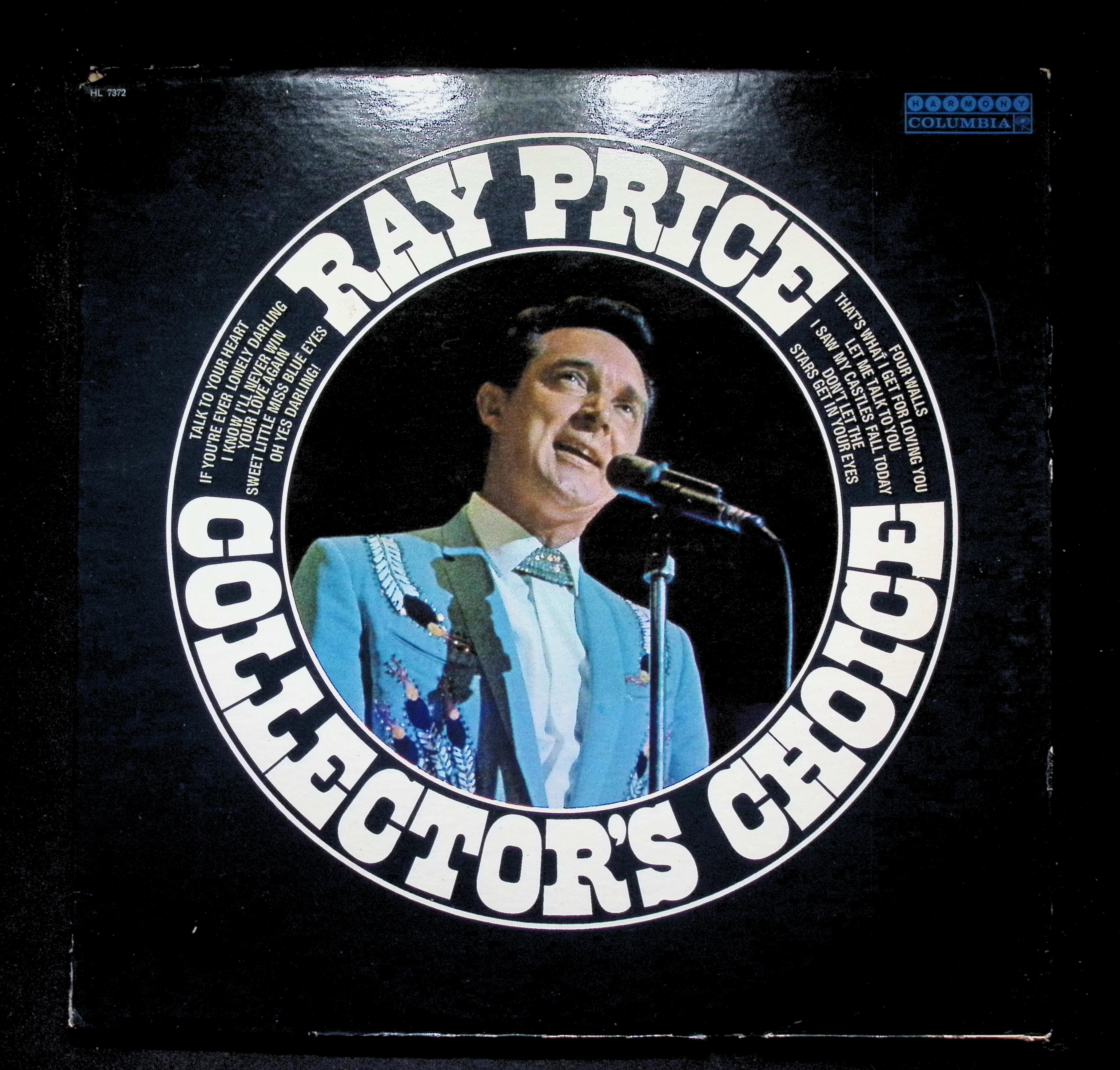Ray Price Collector's Choice LP Unknown HS 11172 Country