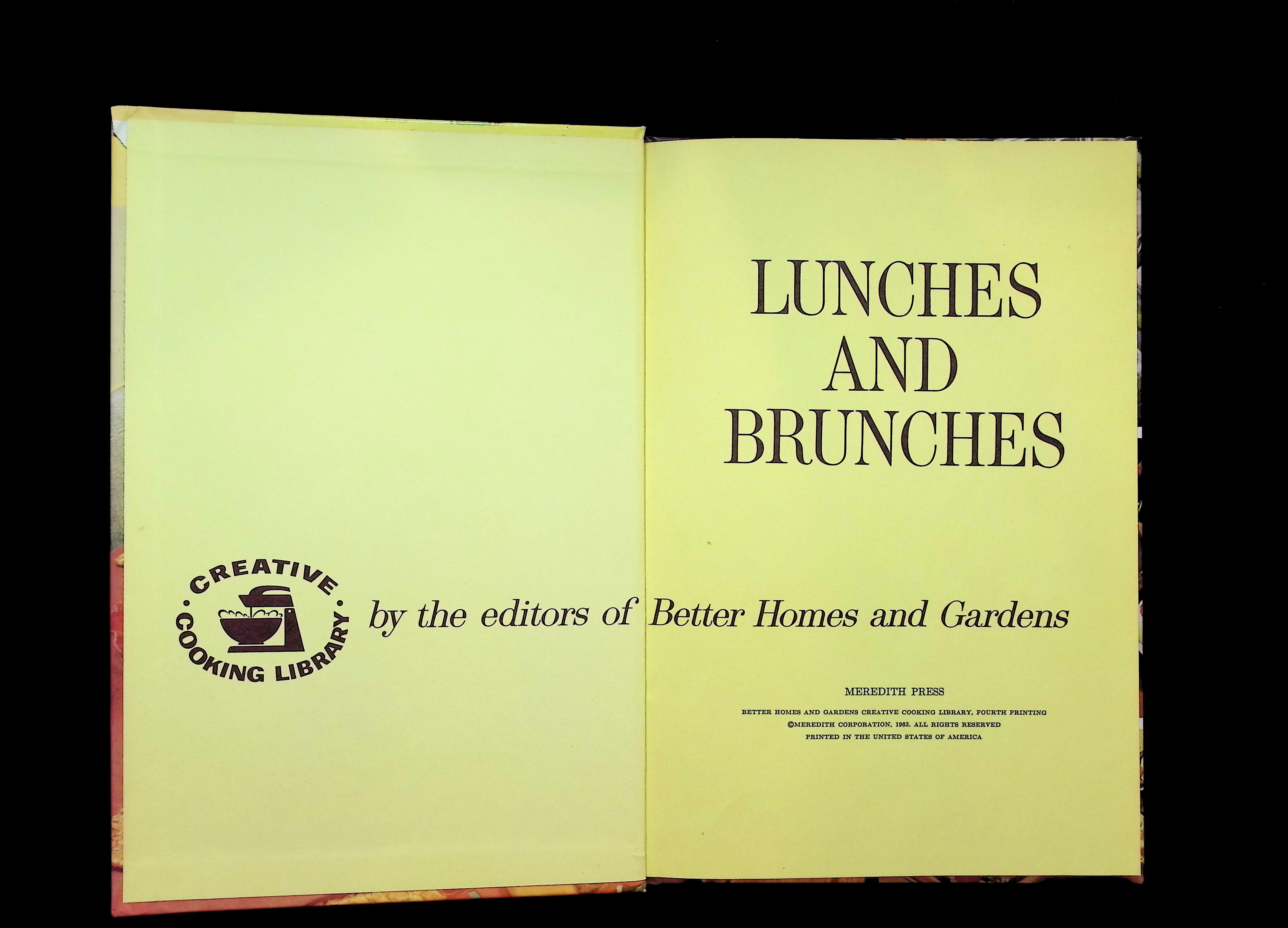 Better Homes & Gardens Creative Cooking Library: Lunches and Brunches — image 2