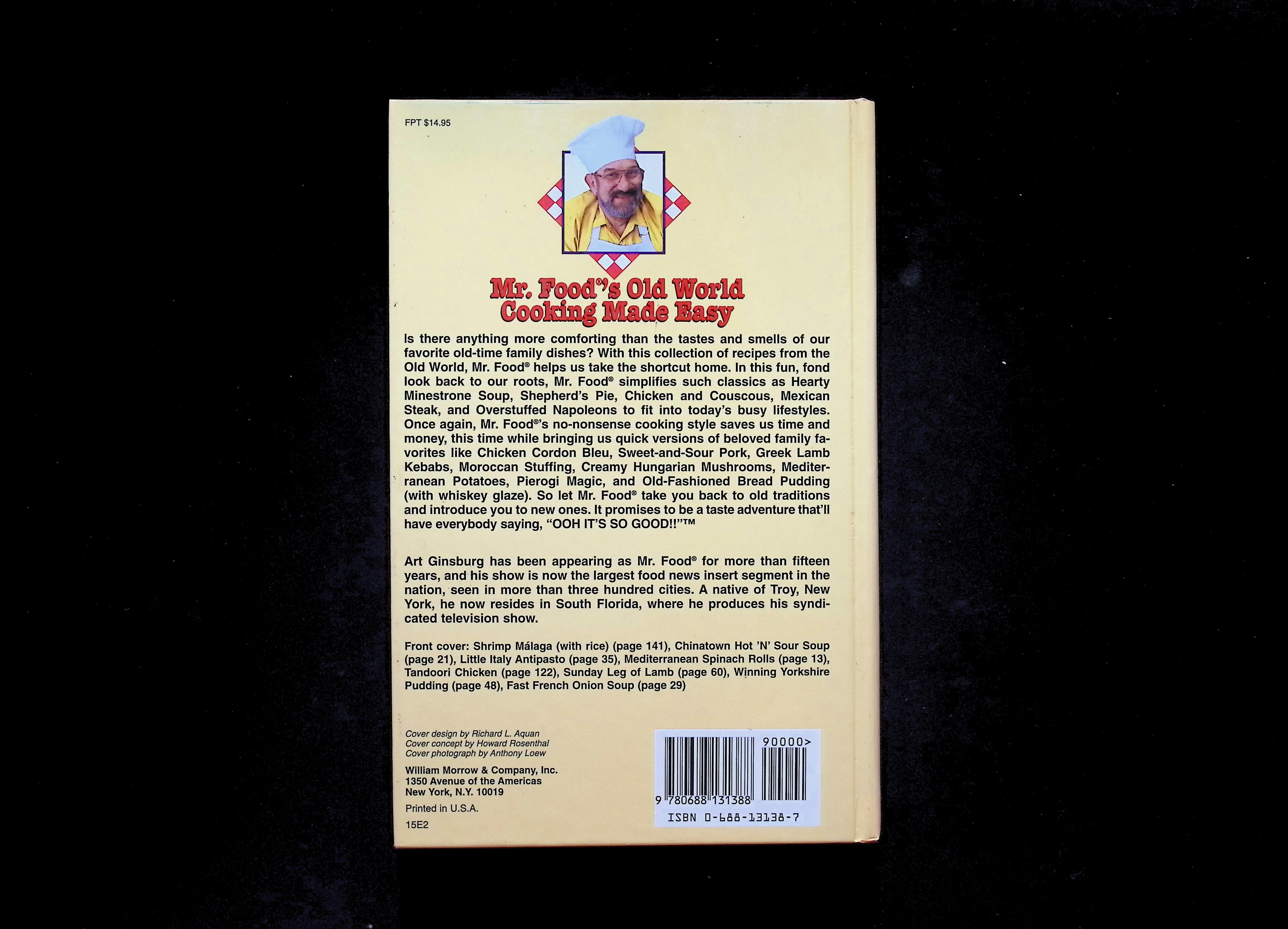 Mr. Food's Old World Cooking Made Easy — image 2