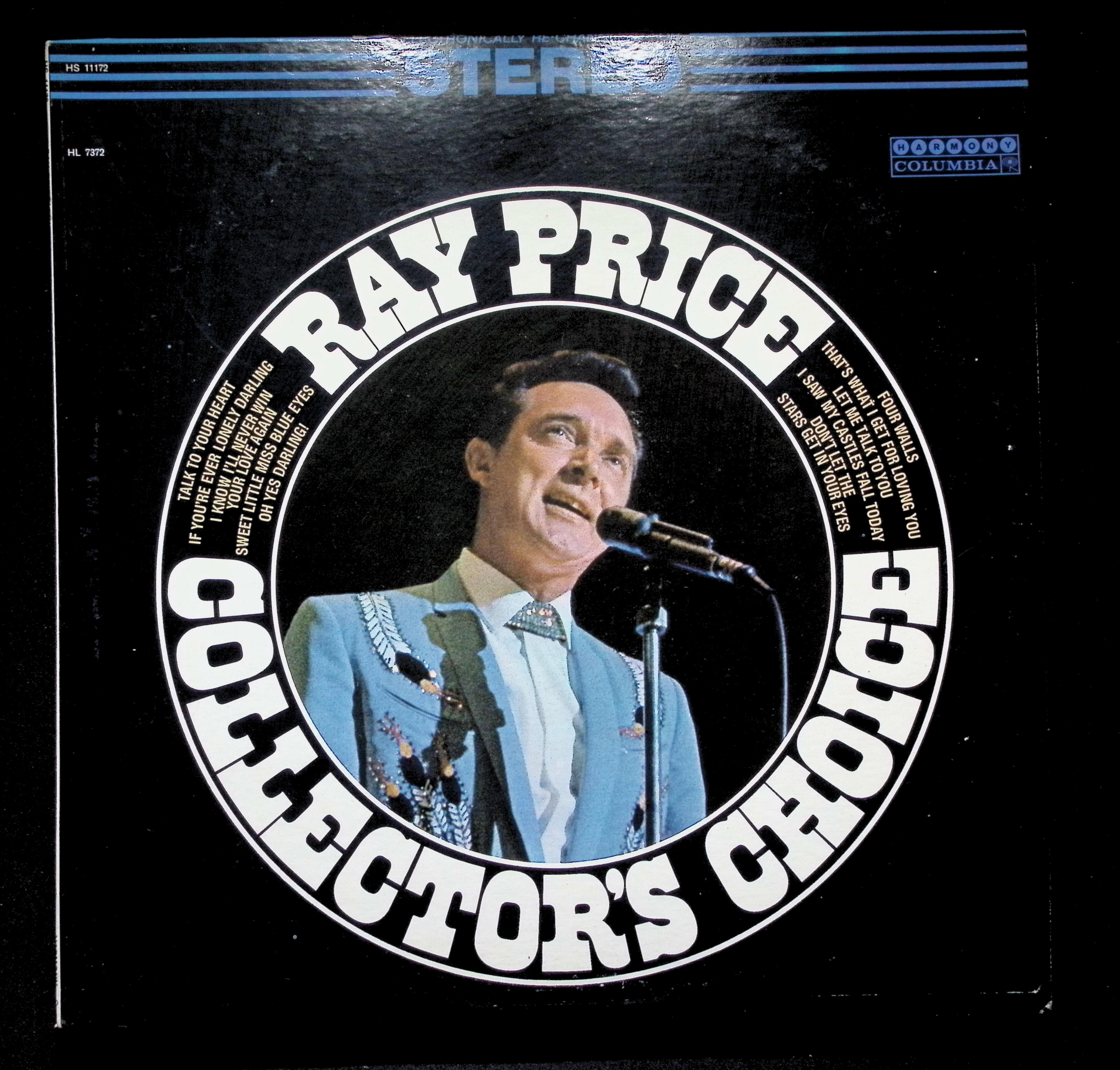 Ray Price Collector's Choice LP 1966 HS 11172 Folk, World, & Country
