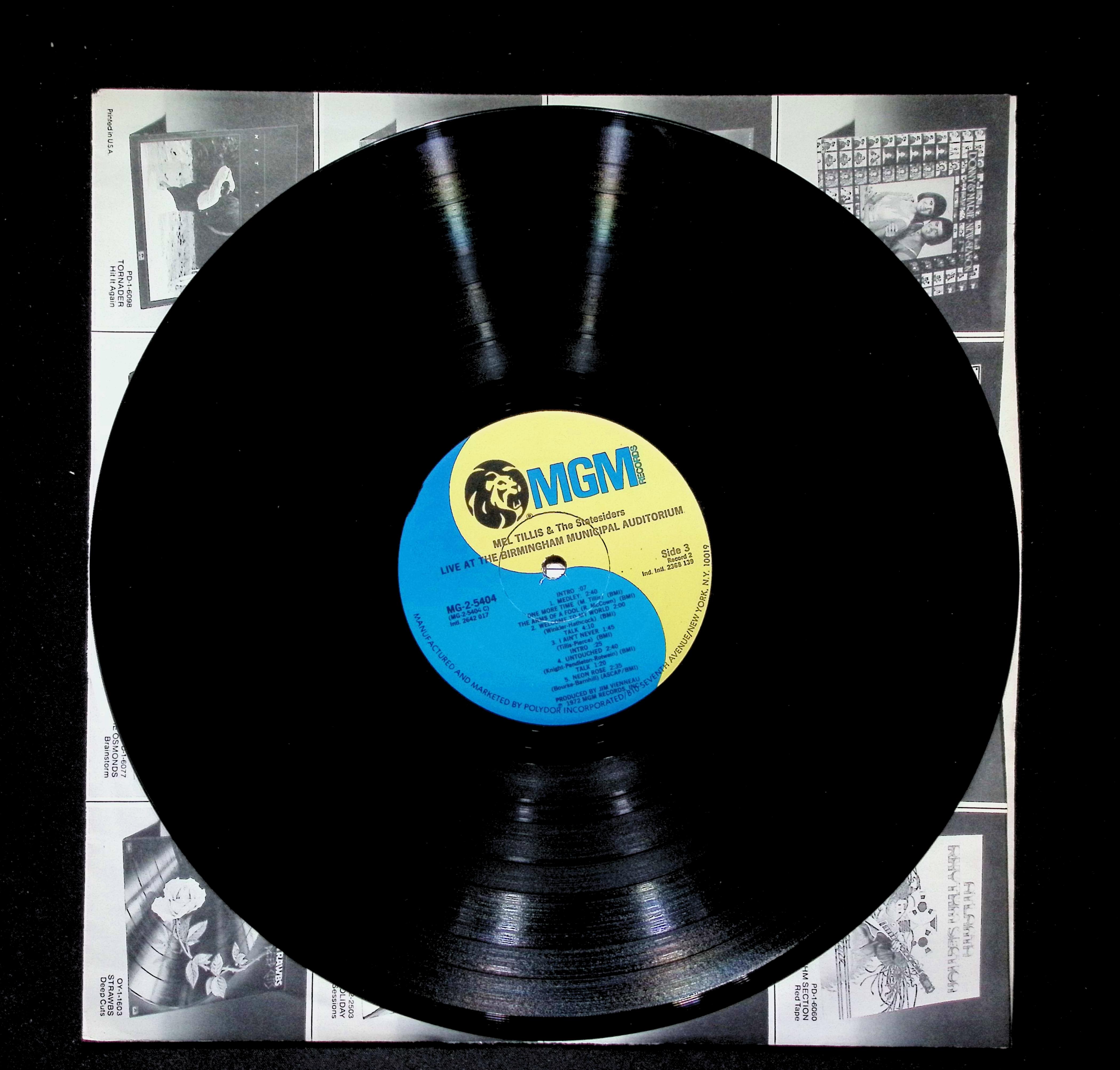 Mel Tillis 24 Great Hits LP 1977 MG-2-5402 Folk, World, & Country — image 4