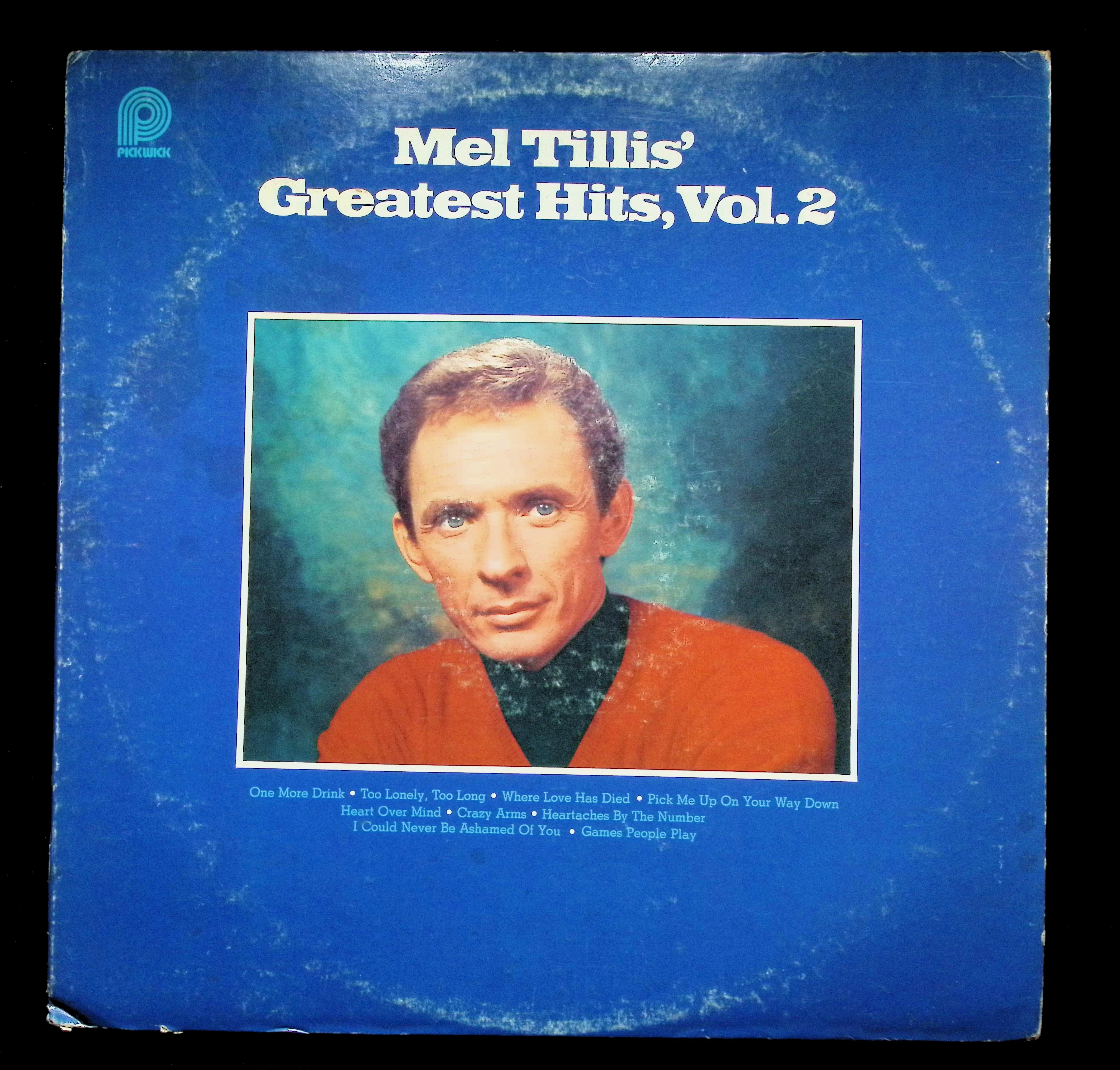 Mel Tillis Mel Tillis' Greatest Hits, Vol. 2 LP 1980 SPC-3741 Country
