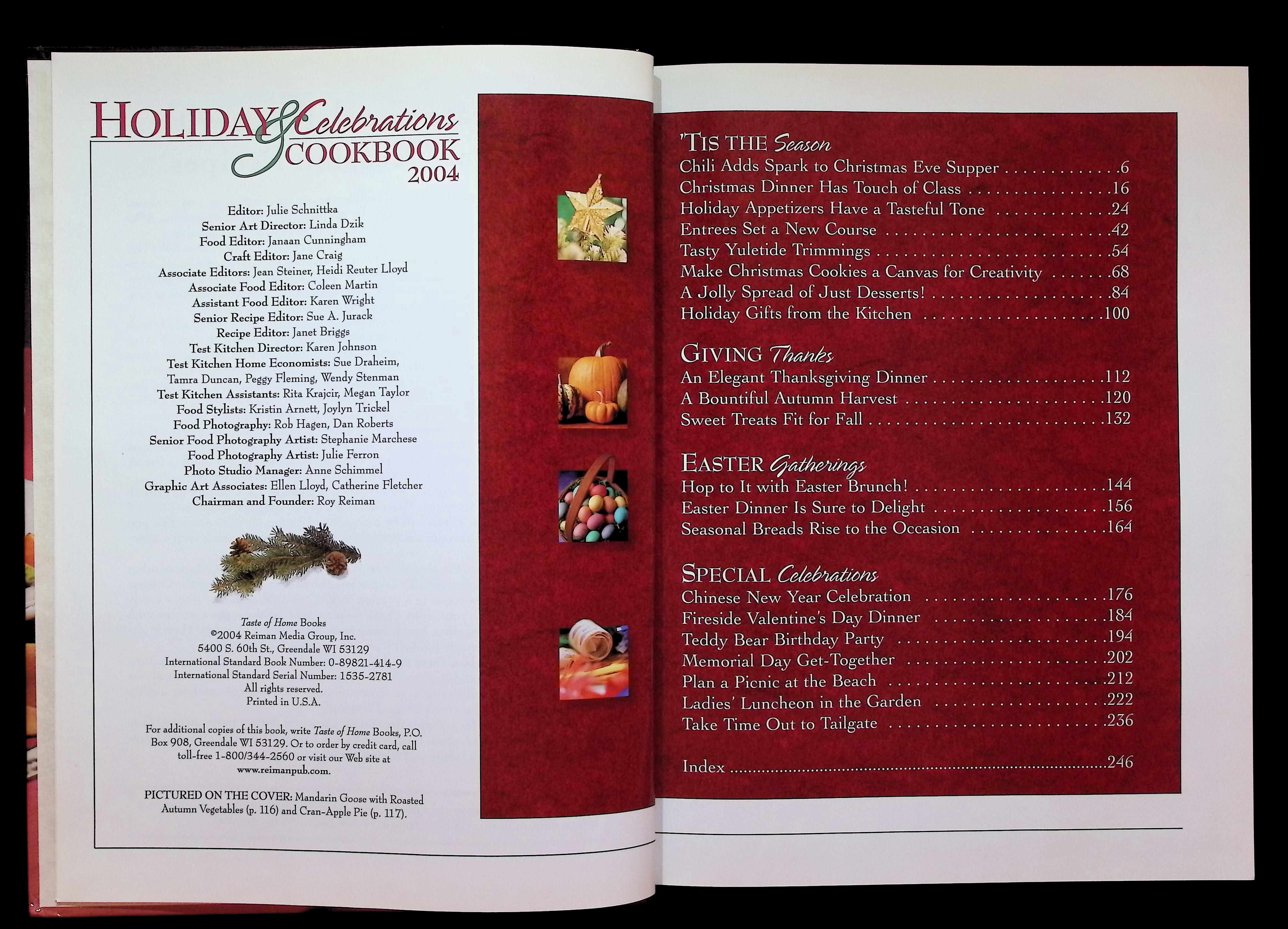 Holiday and Celebration Cookbook 2004 — image 3