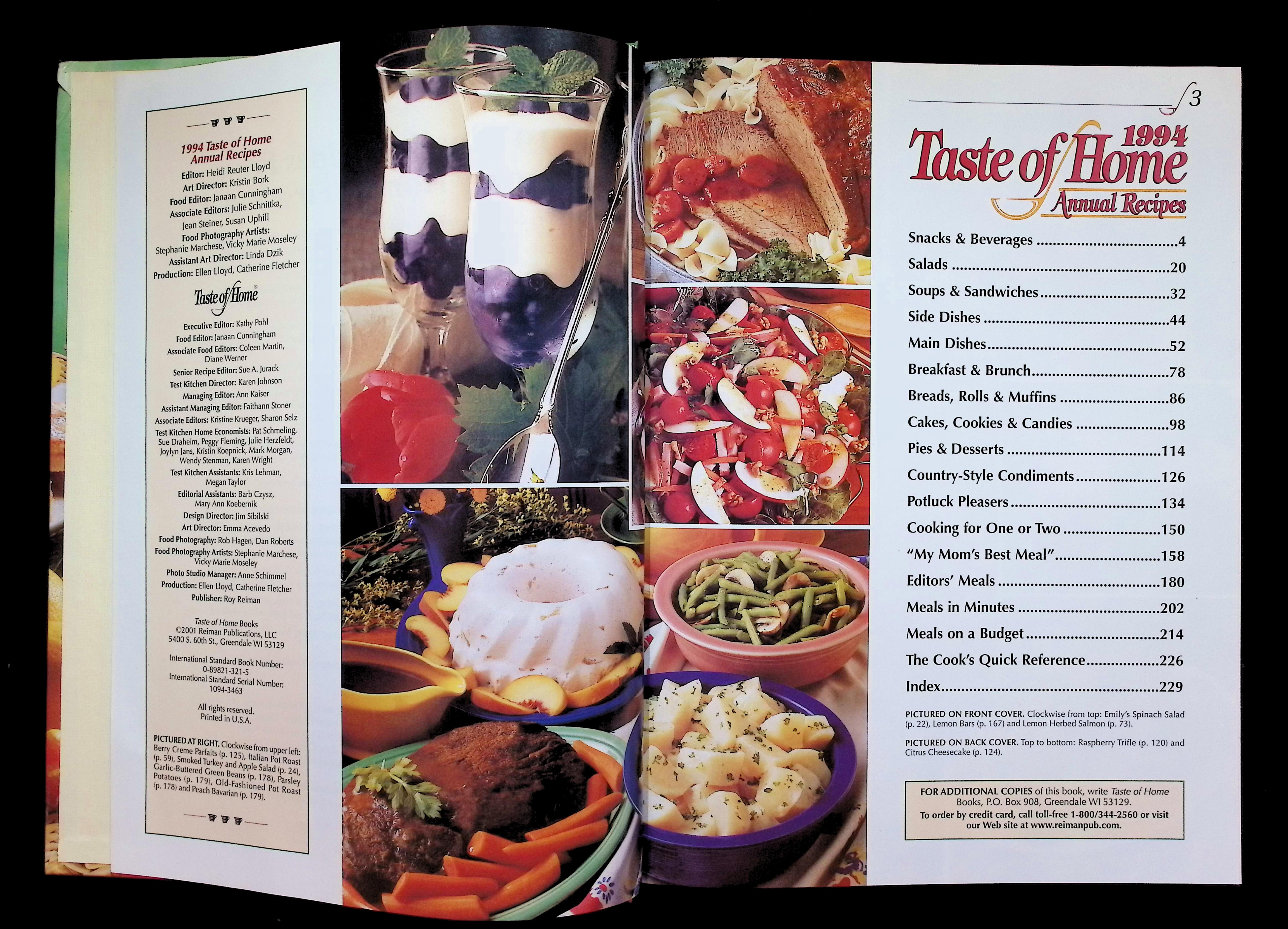 Taste of Home Annual Recipes 1994 — image 3