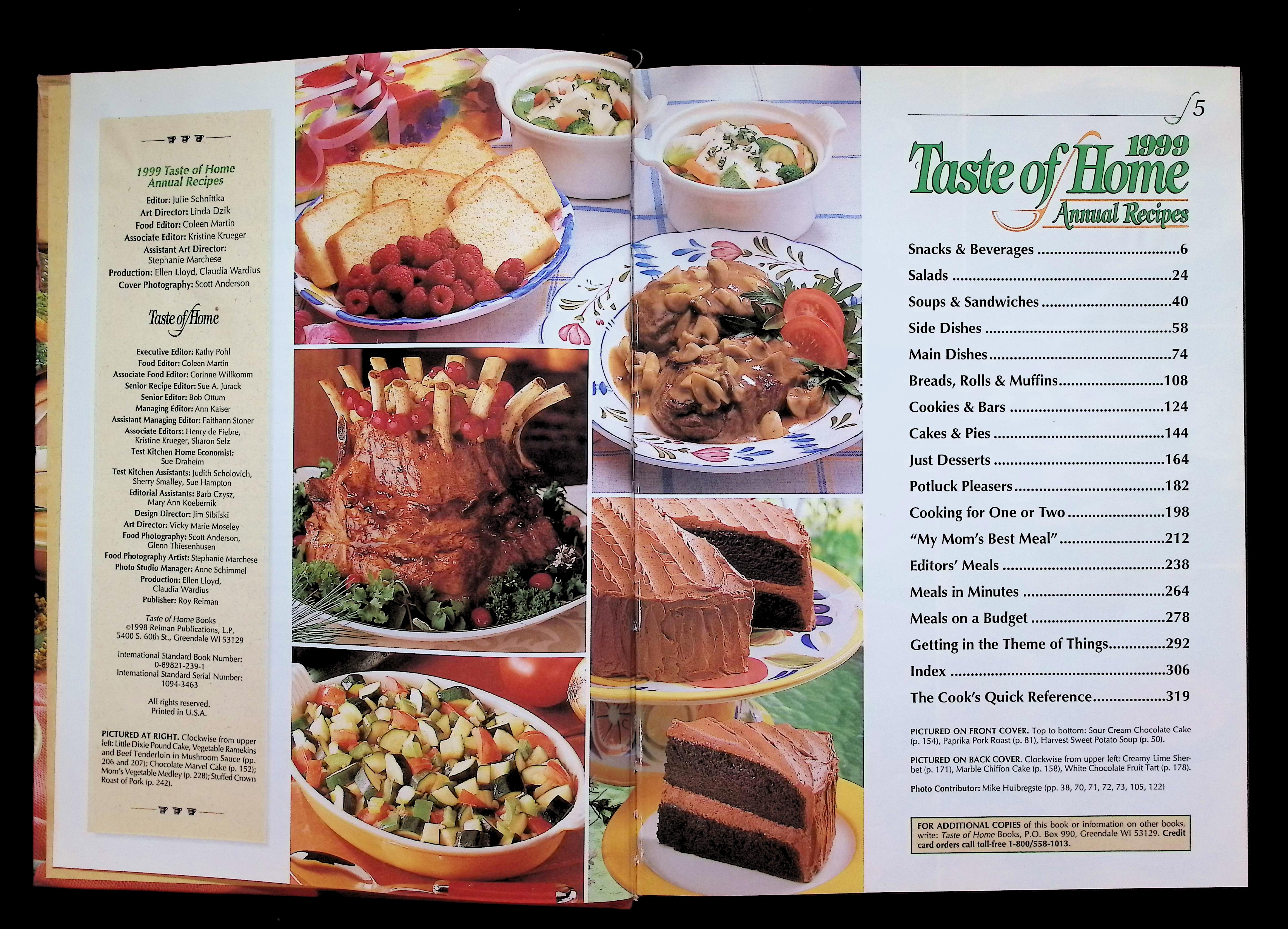 1999 Taste of Home Annual Recipes — image 3