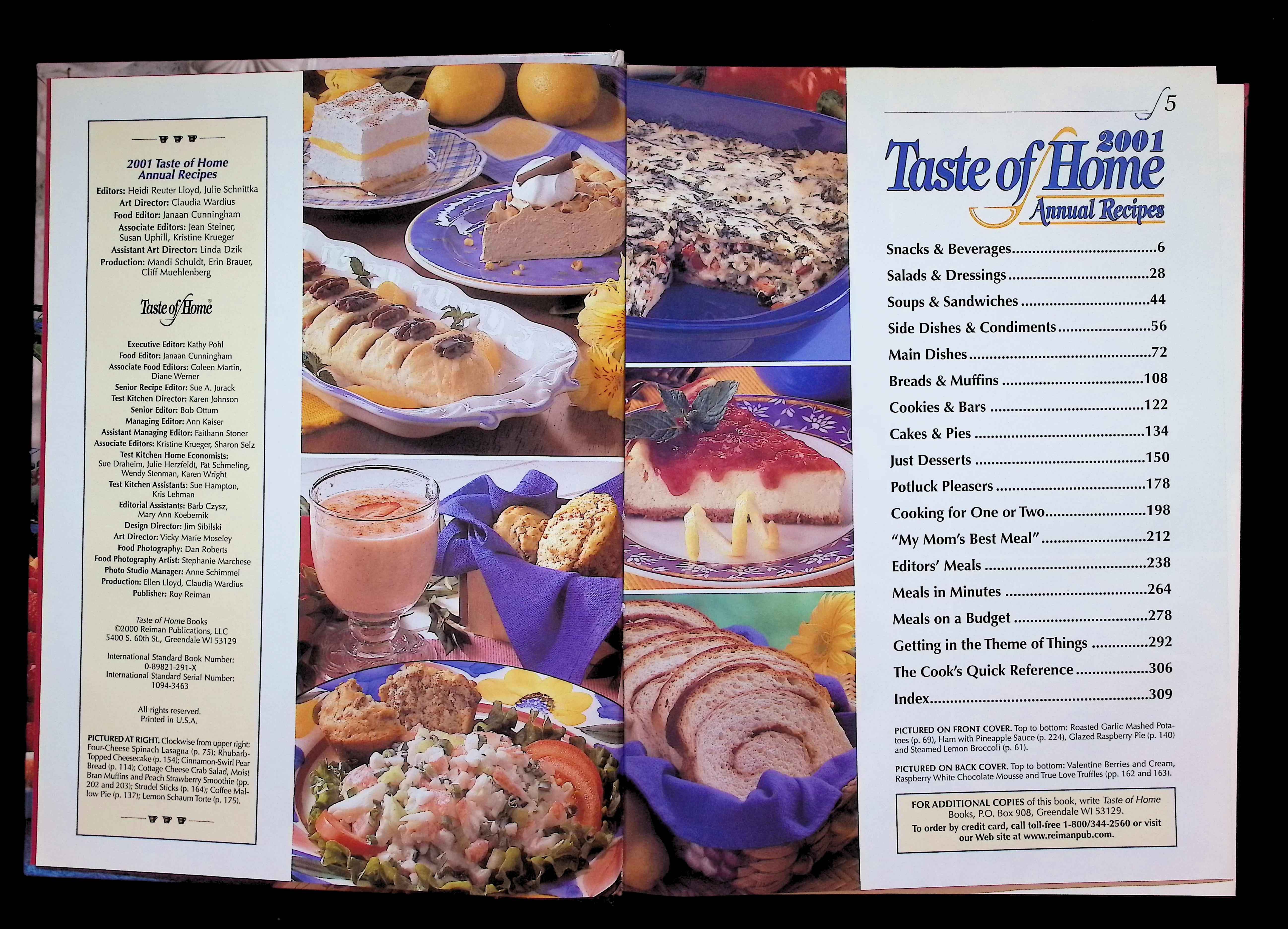 Taste of Home Annual Recipes 2001 — image 3
