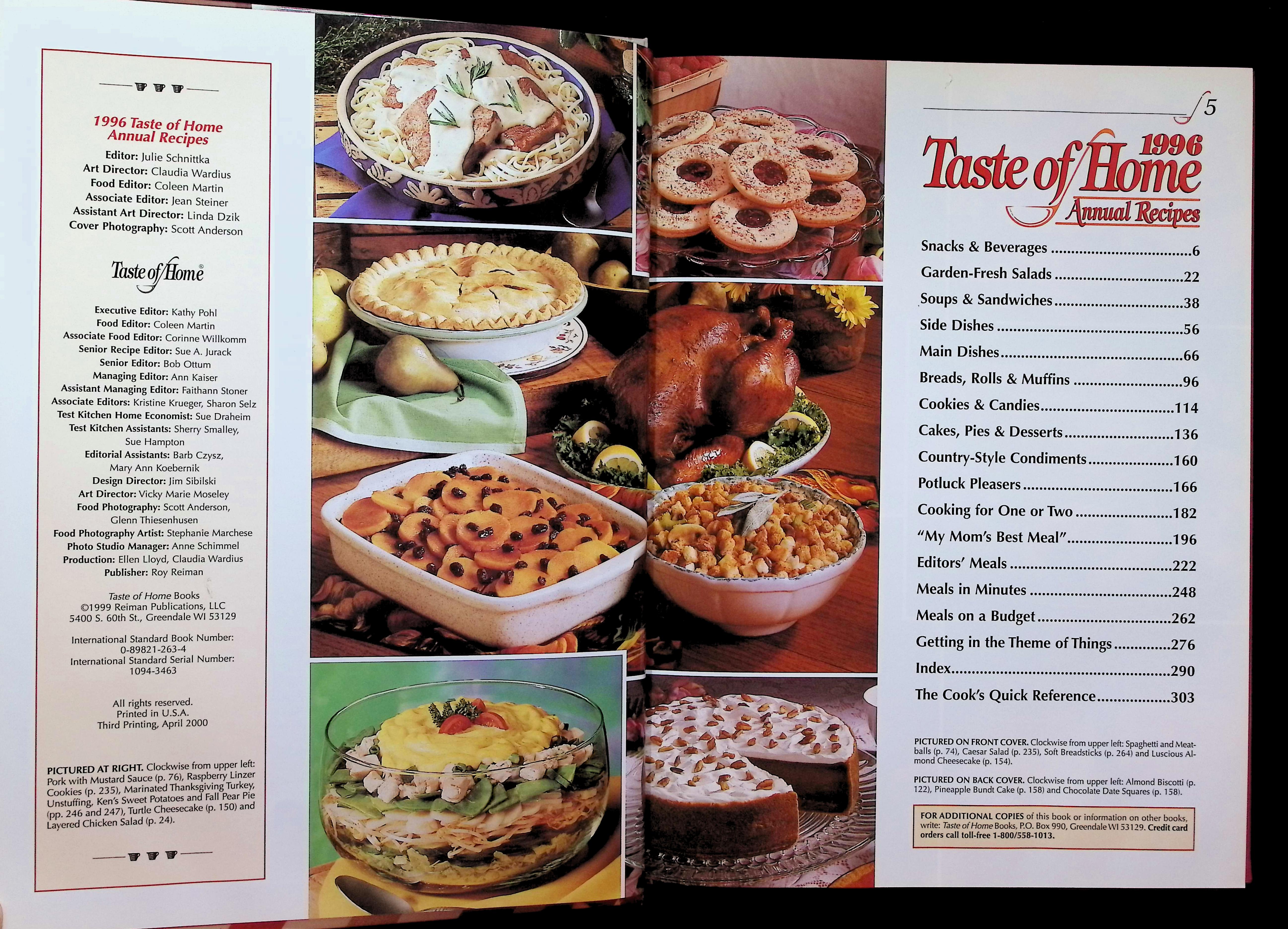 Taste of Home 1996 Annual Recipes — image 3