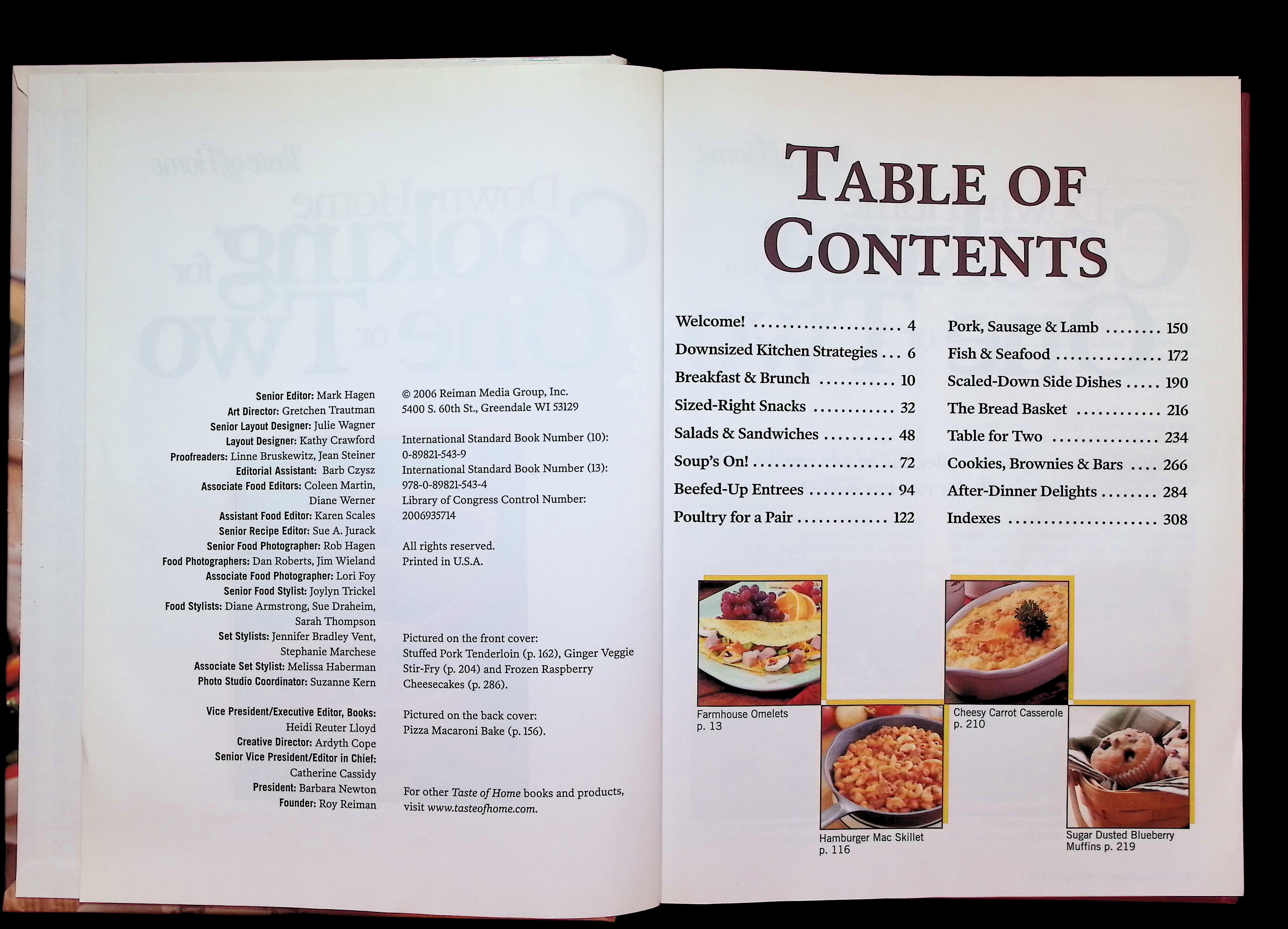 Taste of Home Down Home Cooking for One Or Two — image 3