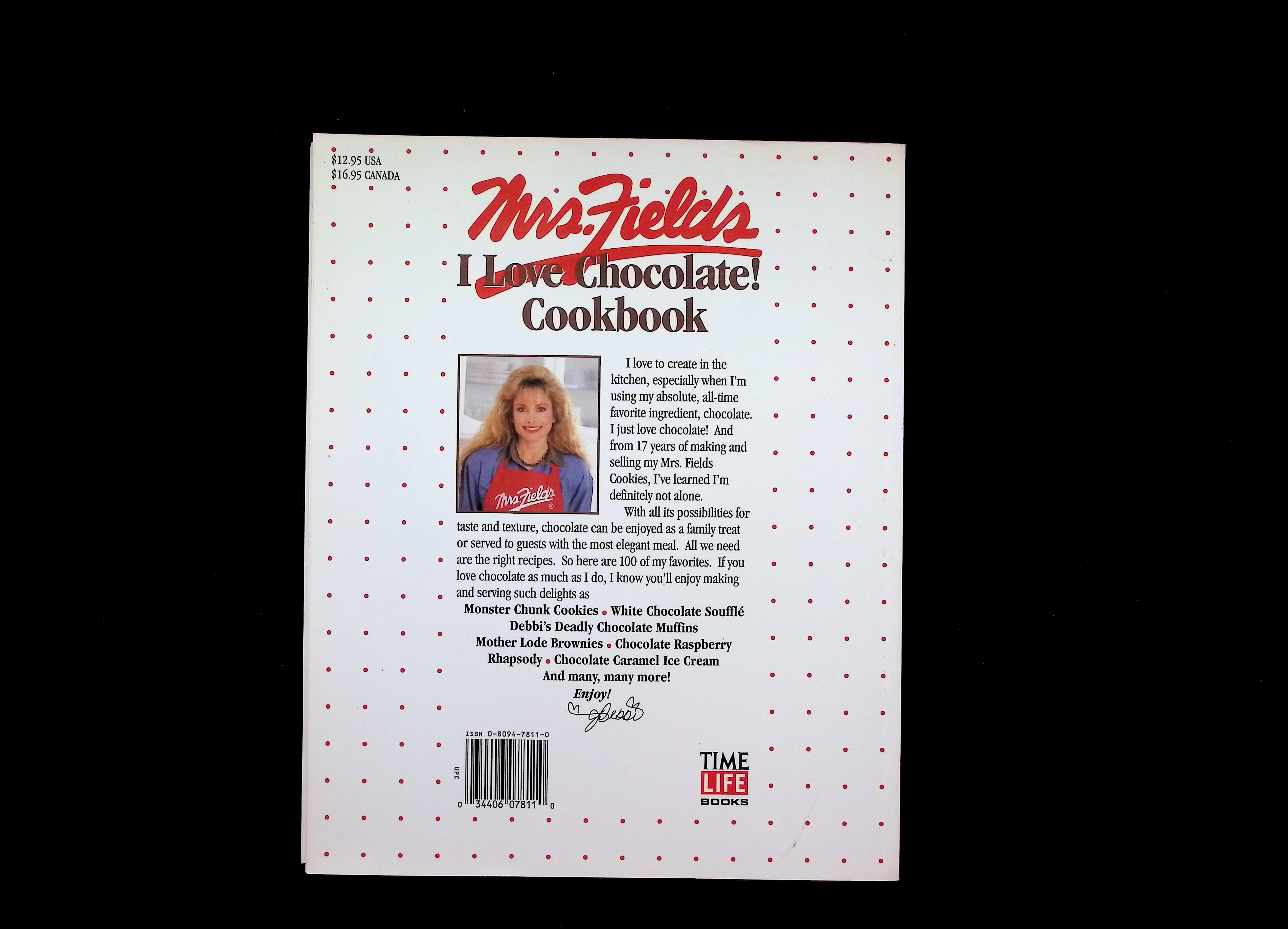 Mrs. Fields I Love Chocolate! Cookbook — image 2