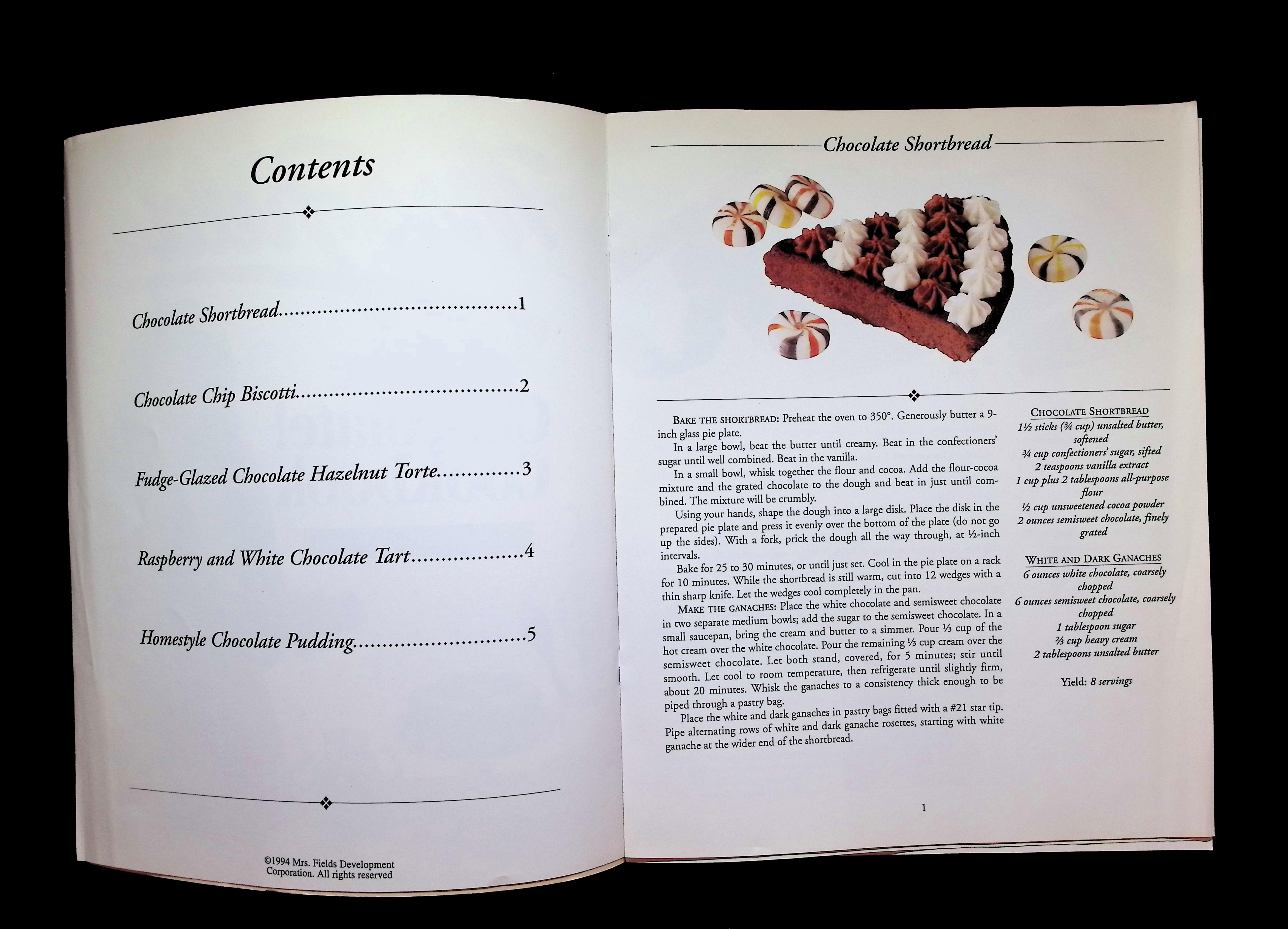 Mrs. Fields I Love Chocolate! Cookbook — image 3