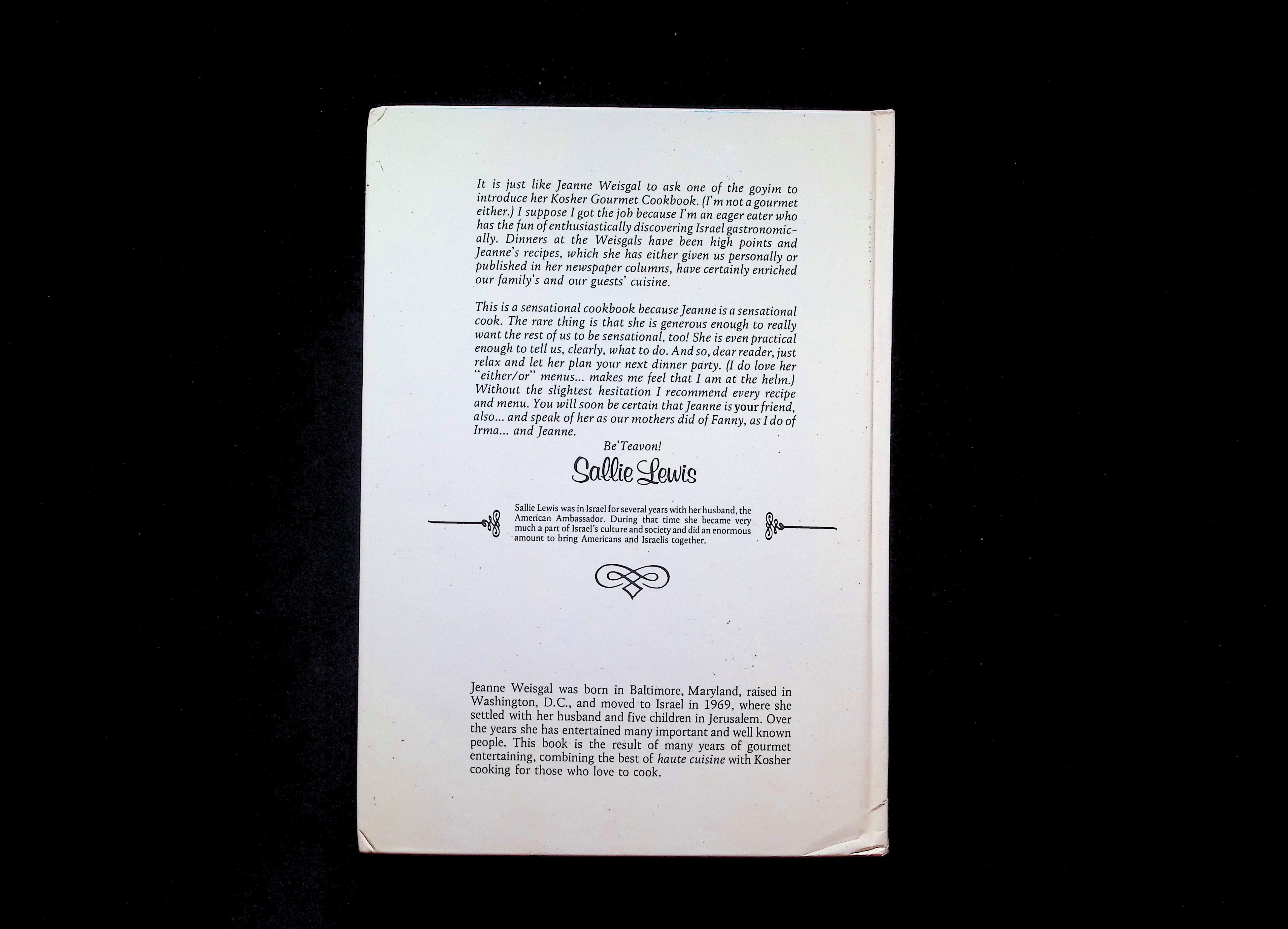 Entertaining in Jerusalem Kosher Gourmet Cookbook — image 2