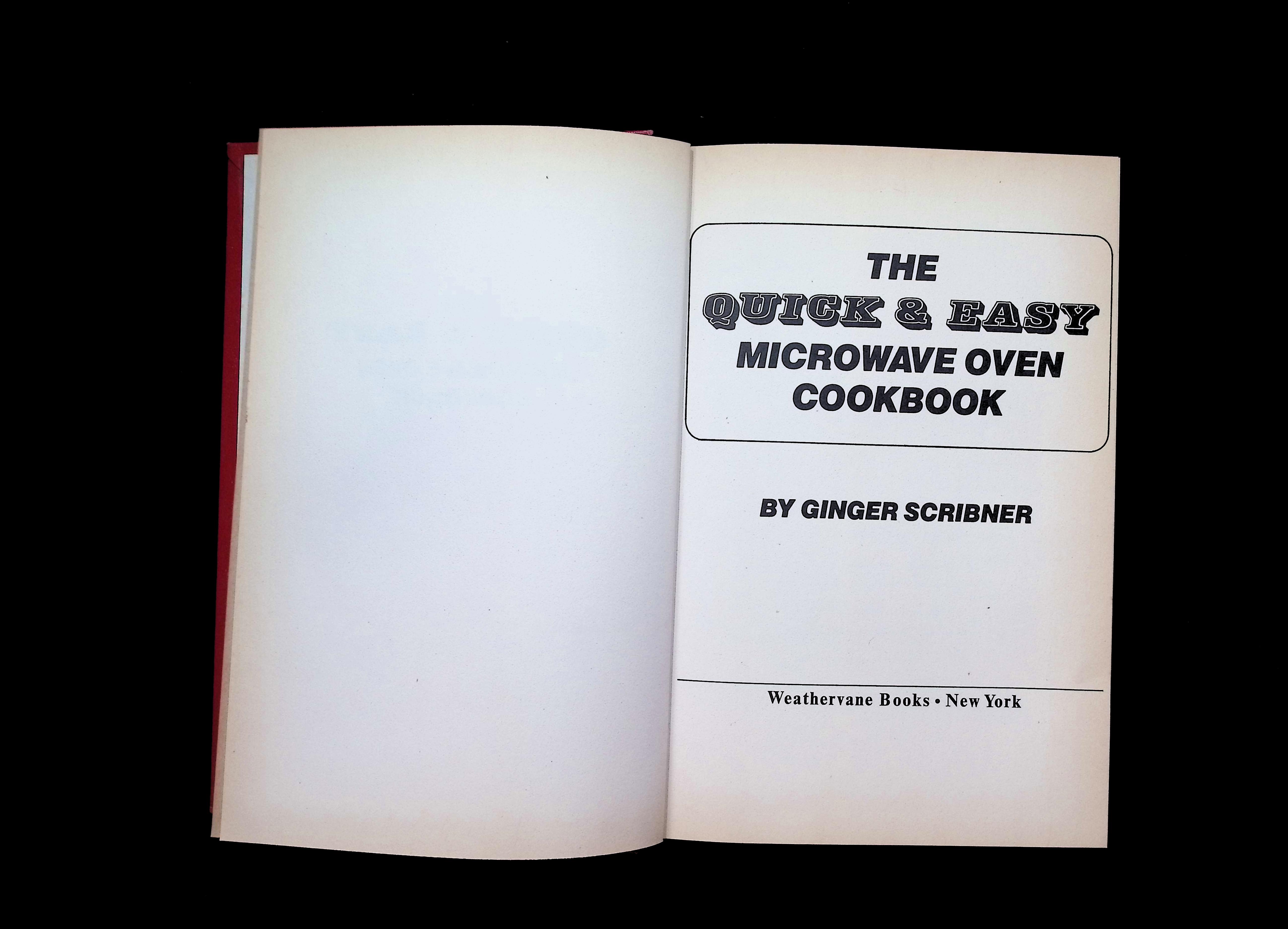 The Quick & Easy Microwave Oven Cookbook — image 2