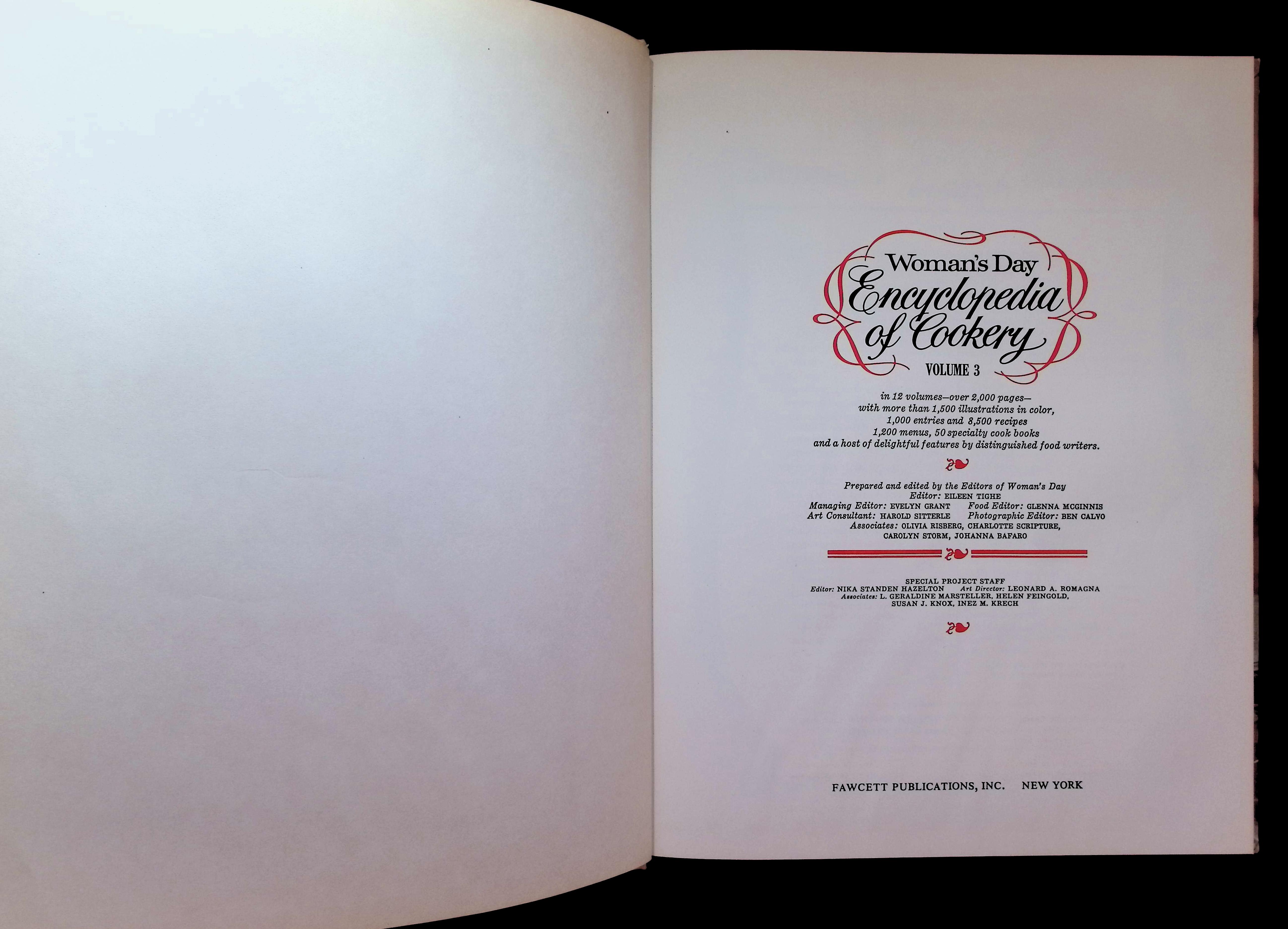 Woman's Day Encyclopedia of Cookery, Vol. 3 — image 2