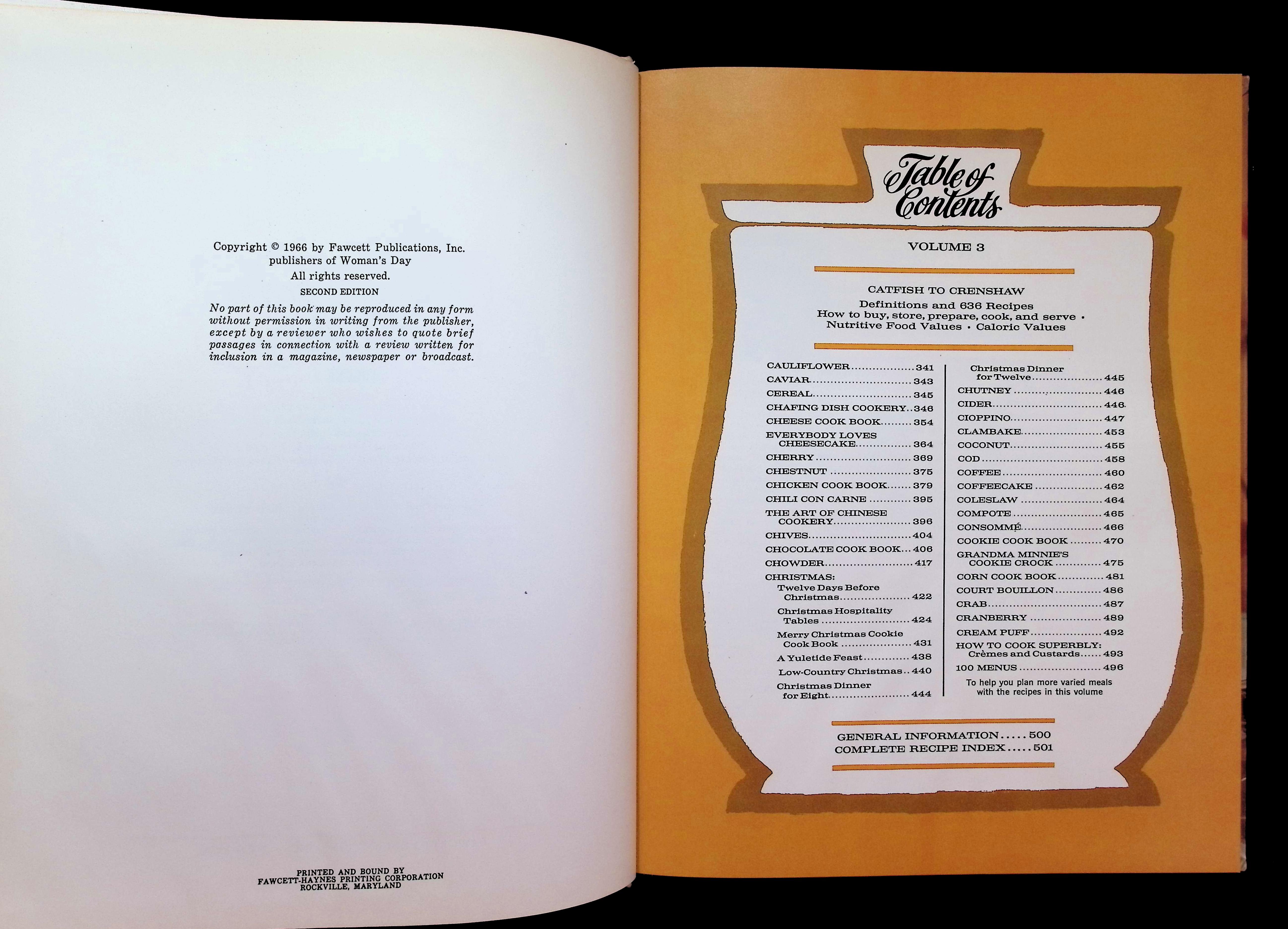 Woman's Day Encyclopedia of Cookery, Vol. 3 — image 3