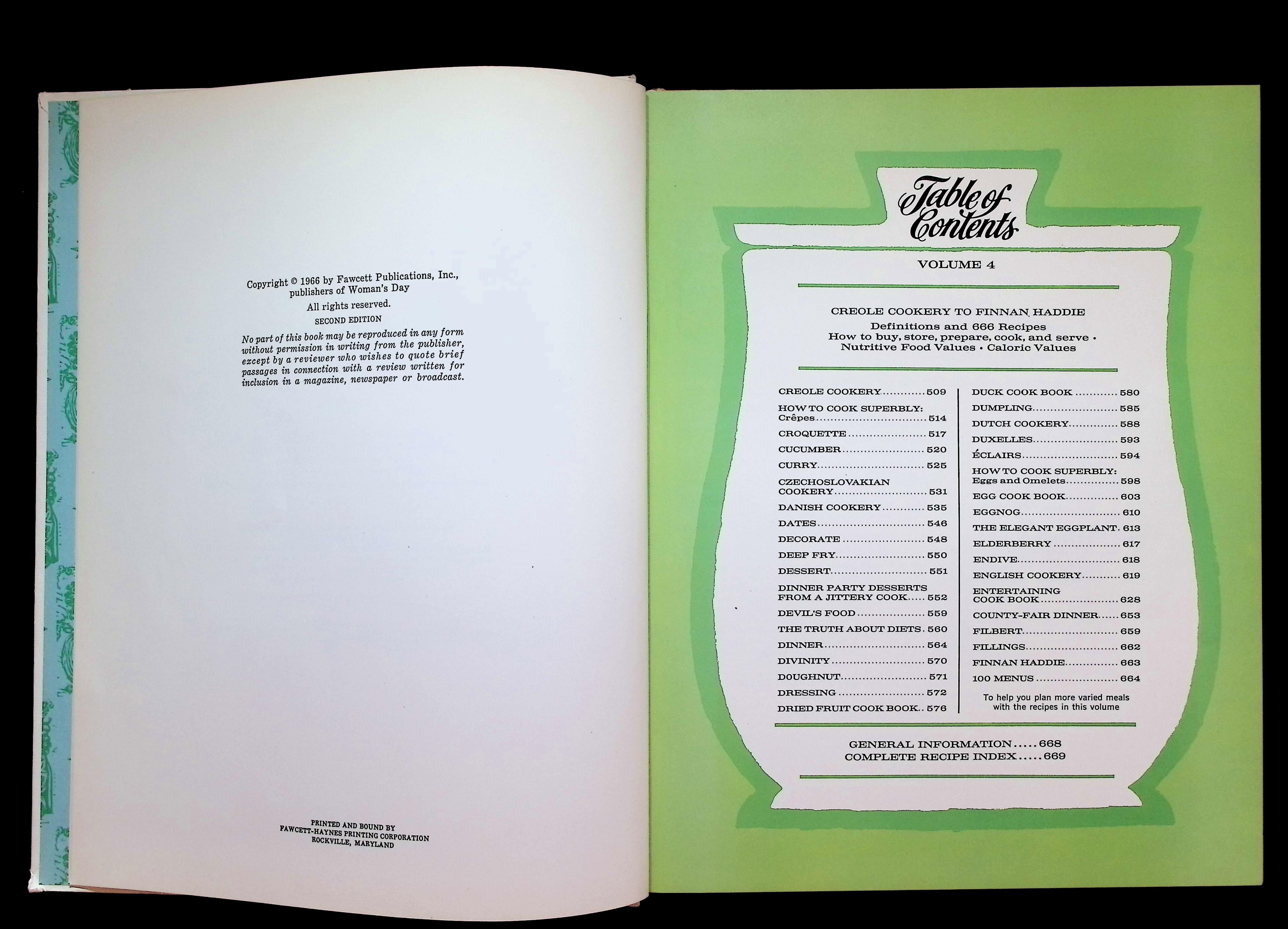 Woman's Day Encyclopedia of Cookery, Vol. 4 — image 3