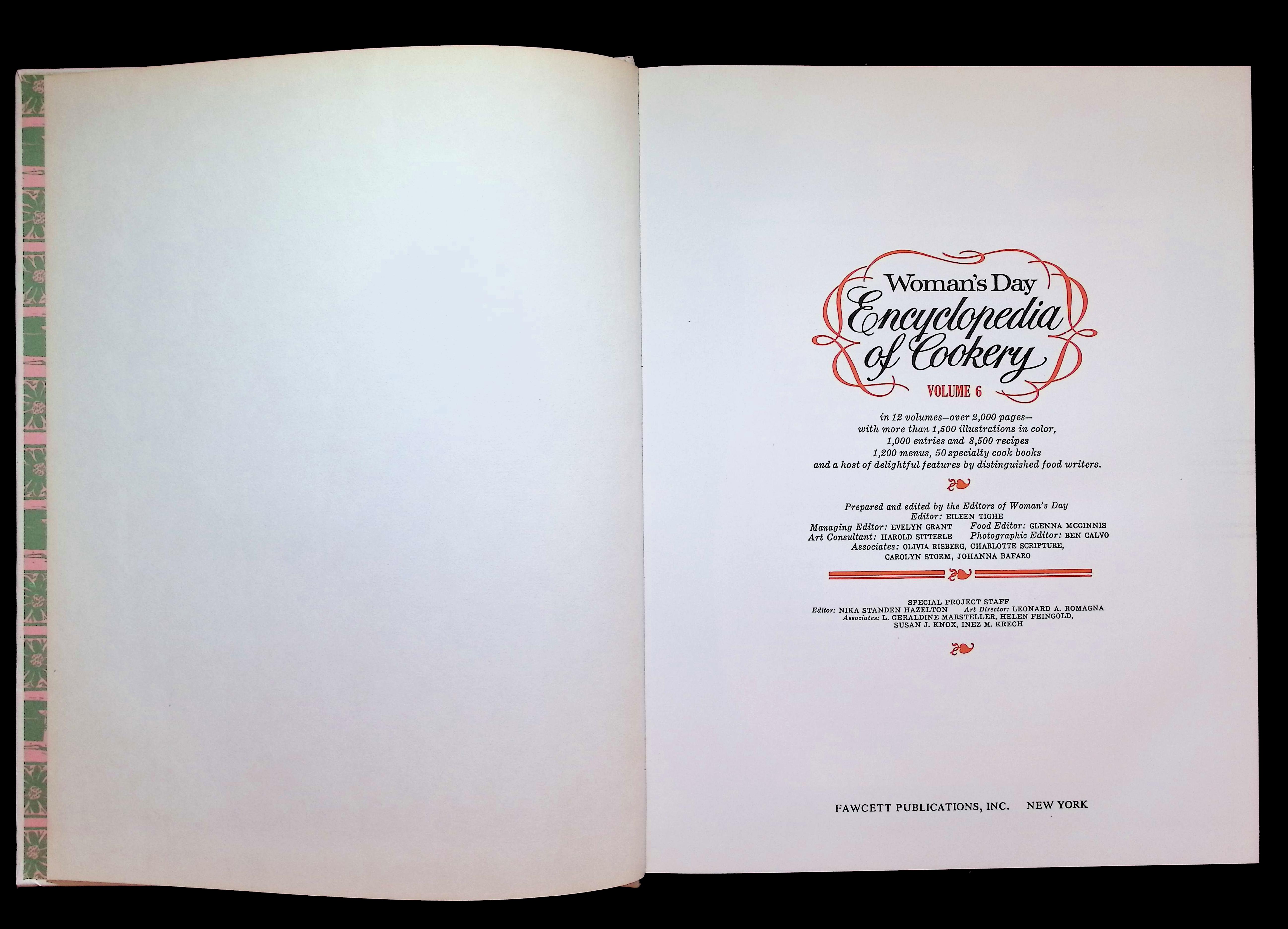 Woman's Day Encyclopedia of Cookery, Volume 6 — image 2