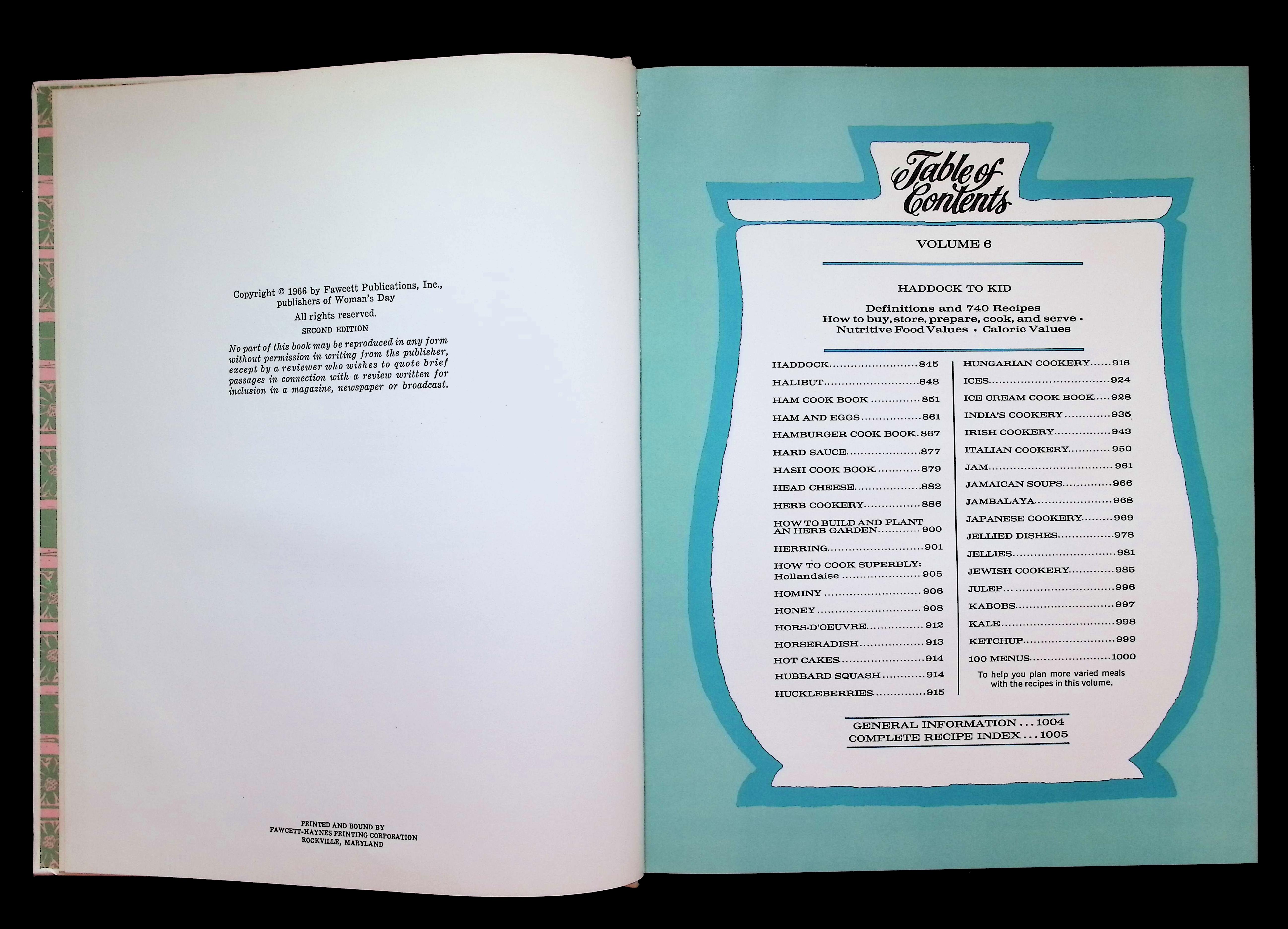 Woman's Day Encyclopedia of Cookery, Volume 6 — image 3